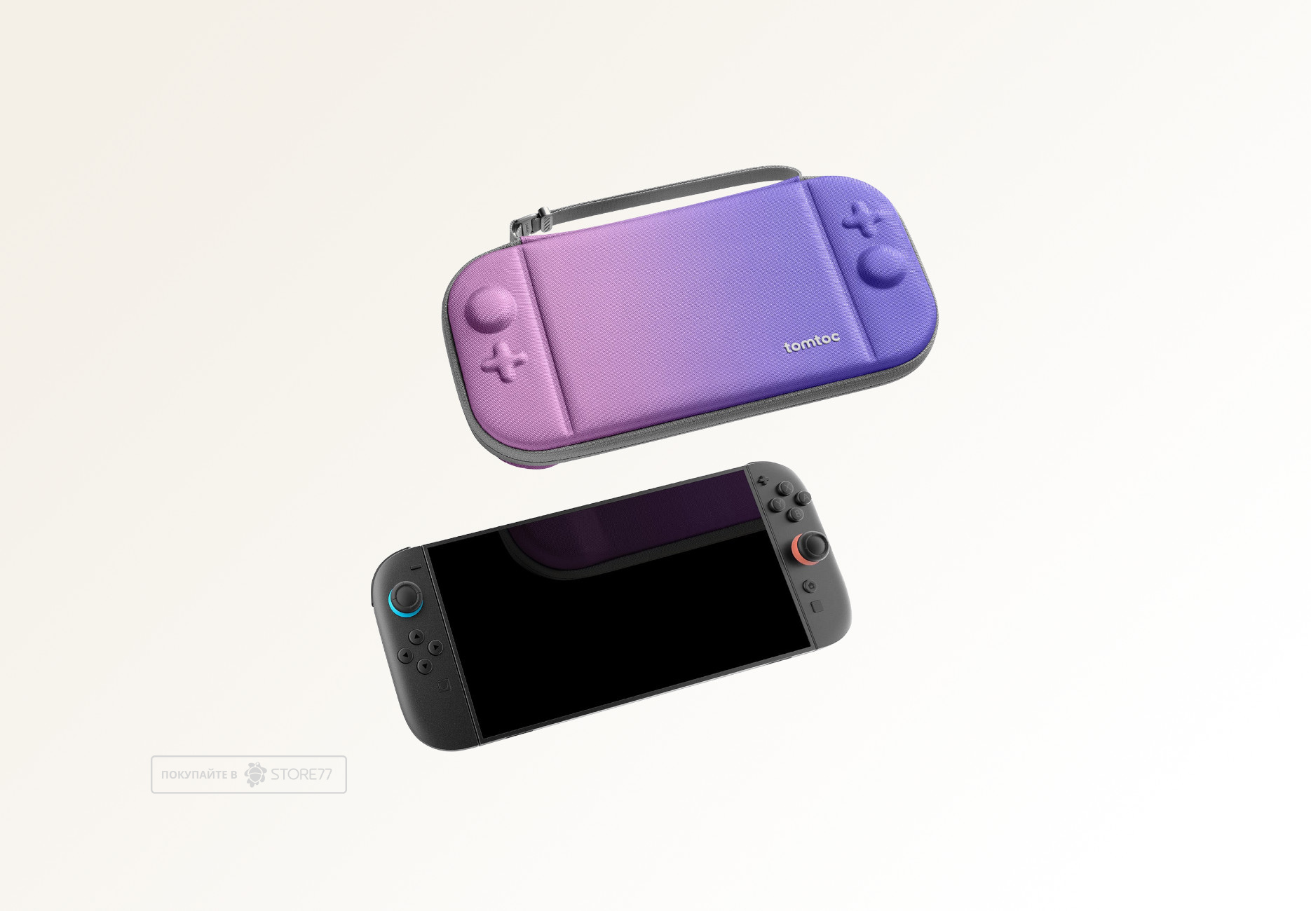 Чехол Tomtoс Gaming для Nintendo Switch 2 (Пурпурный)
