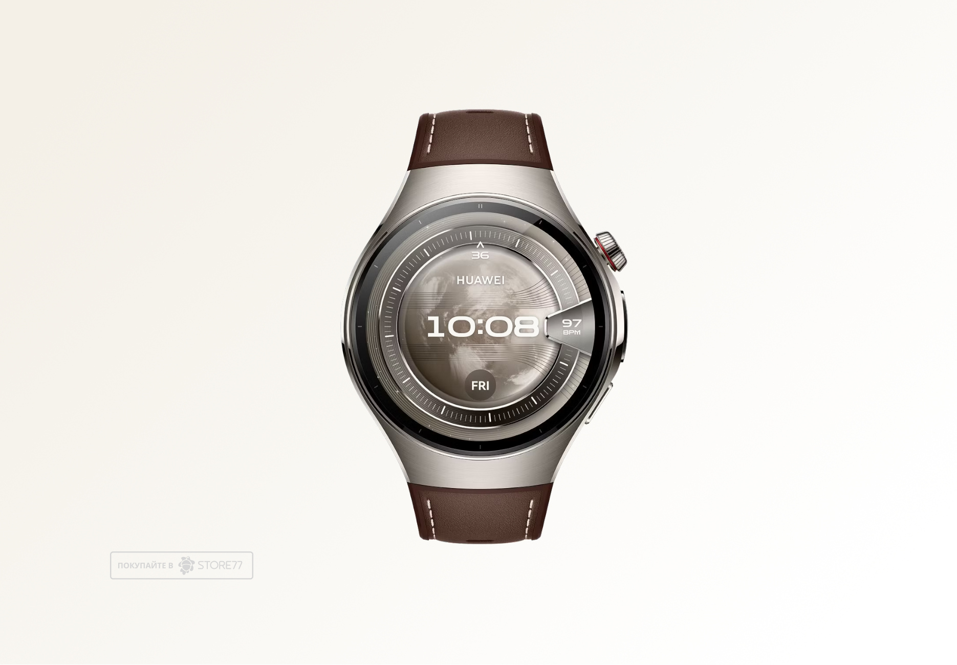 Умные часы Huawei Watch 5 46 мм LTE, цвет: темный коричневый (Dark Brown)