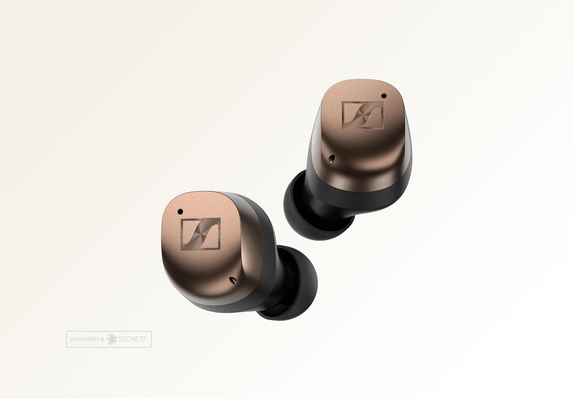 Беспроводные наушники Sennheiser Momentum True Wireless 4, цвет: черный/медный (Black/Cooper)