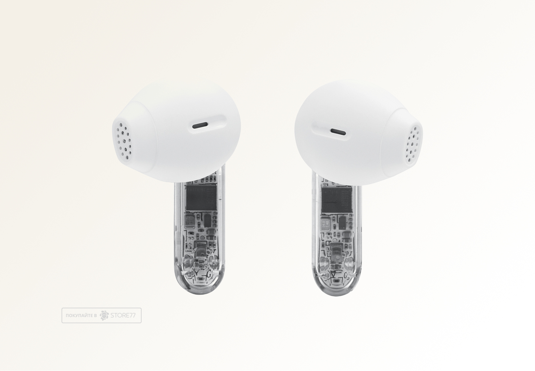 Беспроводные наушники JBL Tune Flex 2 Ghost Edition (Белый)