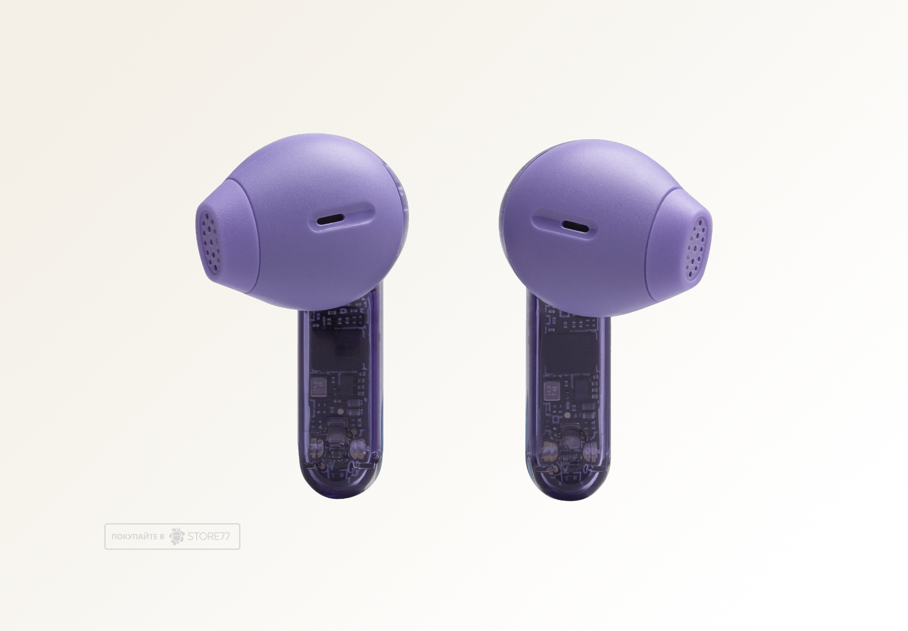Беспроводные наушники JBL Tune Flex 2 Ghost Edition (Фиолетовый)
