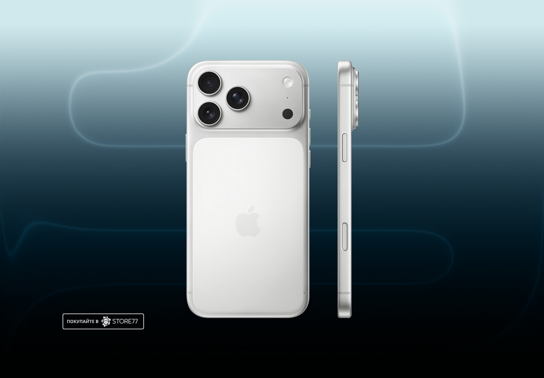 Телефон Apple iPhone 17 Pro Max 256 ГБ, цвет: серебристый (Silver)