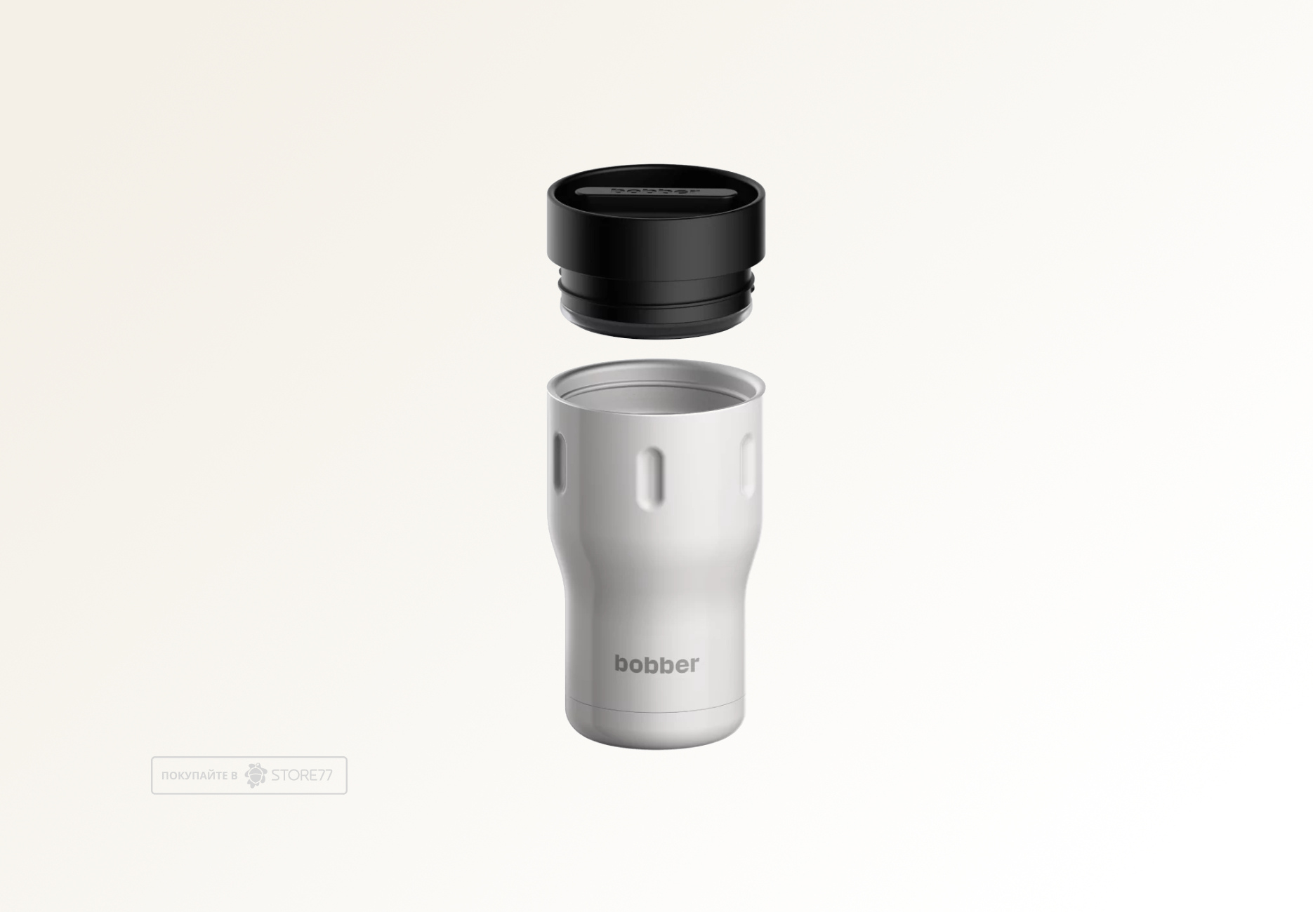 Термокружка Bobber Tumbler-350, цвет: серый (Sand Grey)