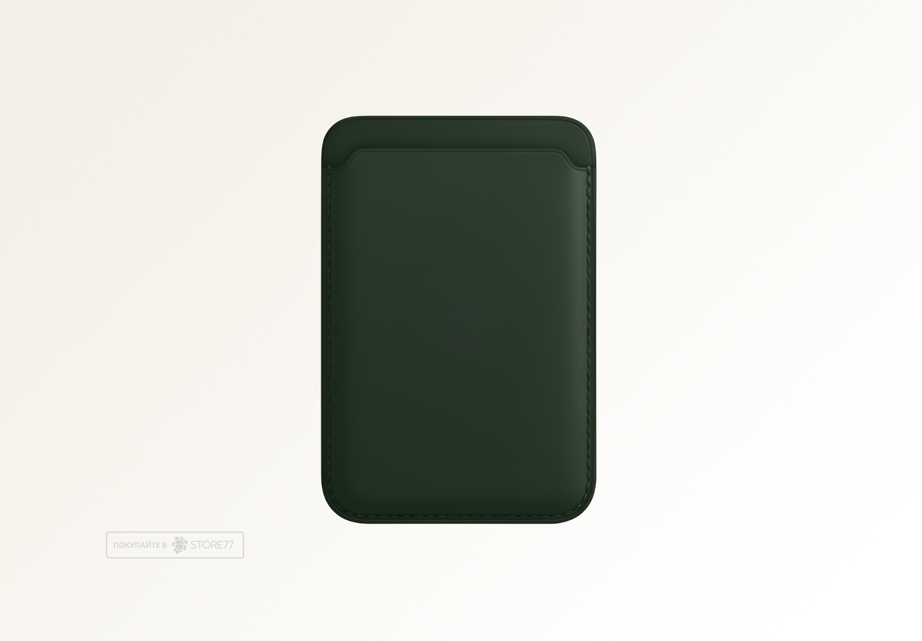 Картхолдер Тор с поддержкой MagSafe цвет: зеленый (Sequoia Green)