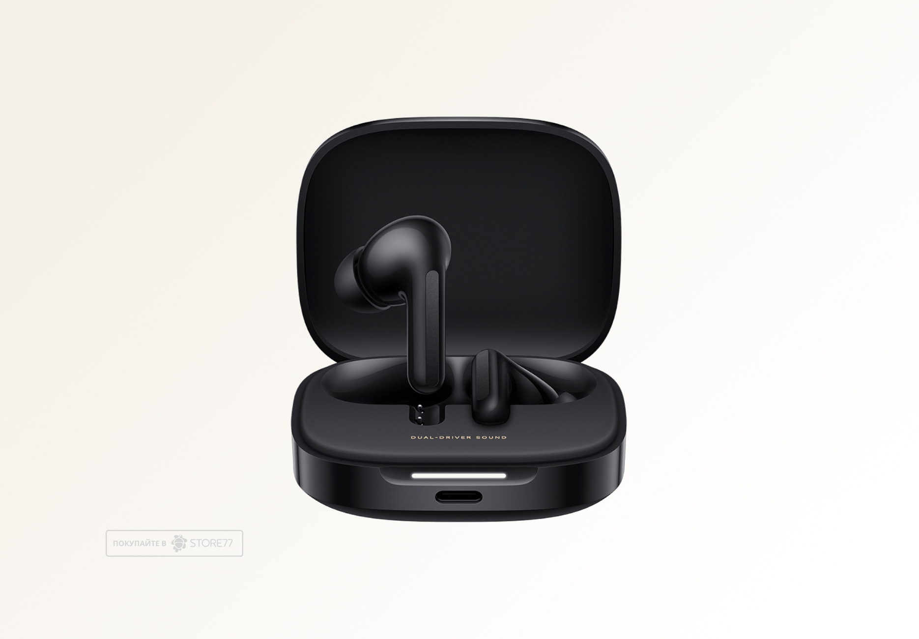Беспроводные наушники Xiaomi Redmi Buds 6, цвет: ночной черный (Night Black)