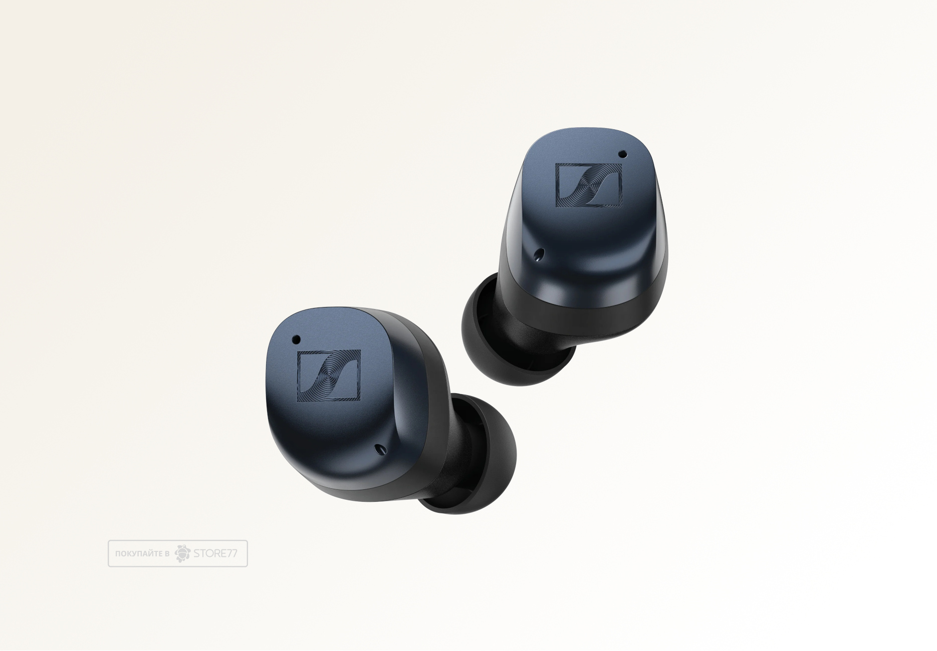 Беспроводные наушники Sennheiser Momentum True Wireless 4, цвет: синий деним (Denim Blue)