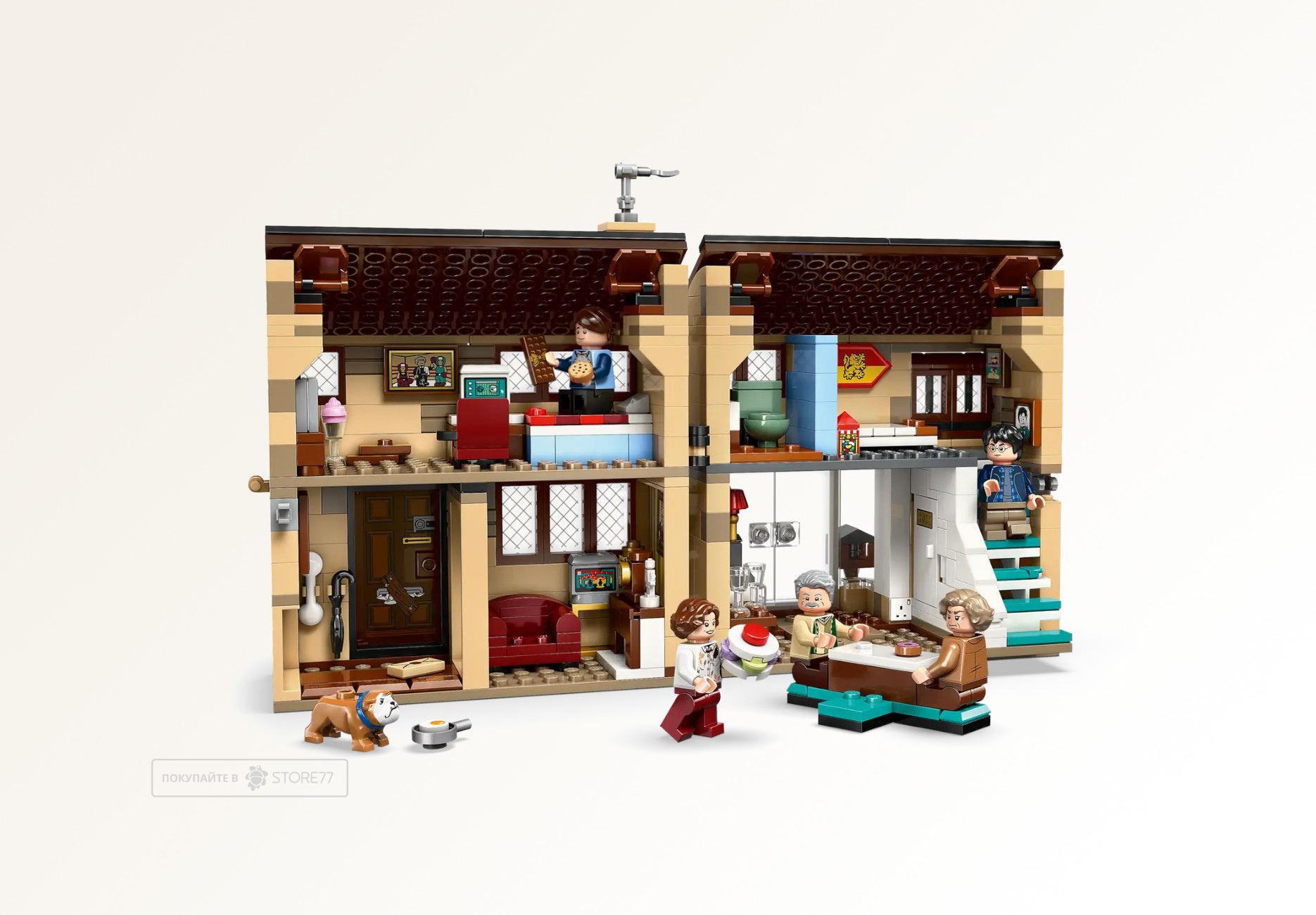 Конструктор LEGO Harry Potter 76451 Тисовая улица: визит Мардж
