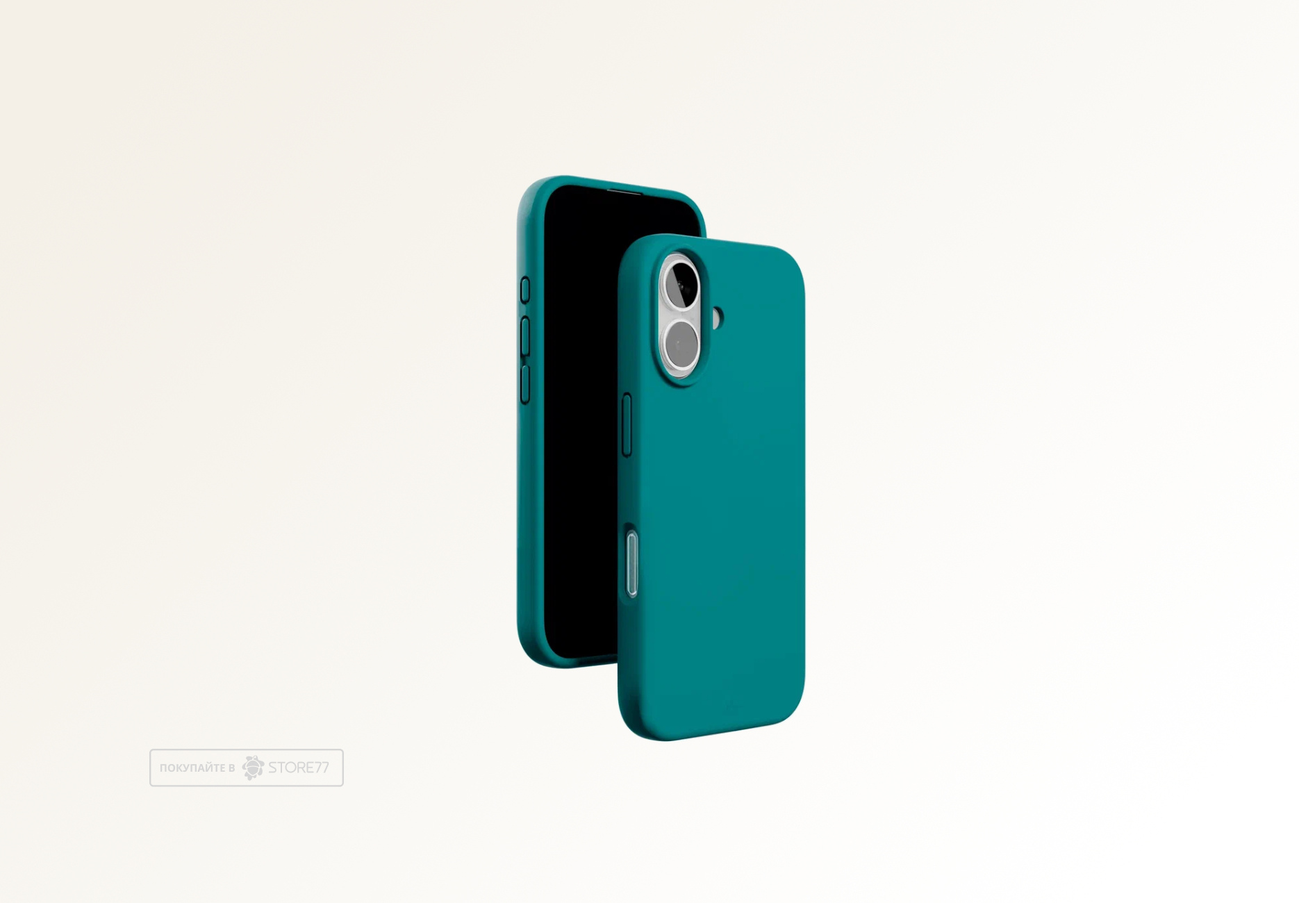 Чехол защитный VLP Aster Case с поддержкой MagSafe для iPhone 16 (Зеленый)
