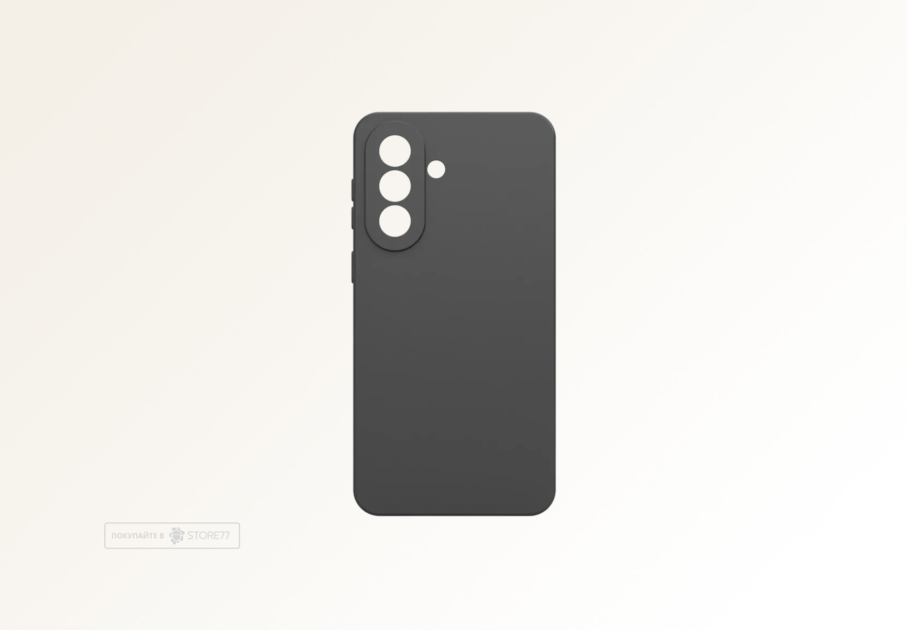 Чехол силиконовый для Samsung Galaxy A57 (Черный)
