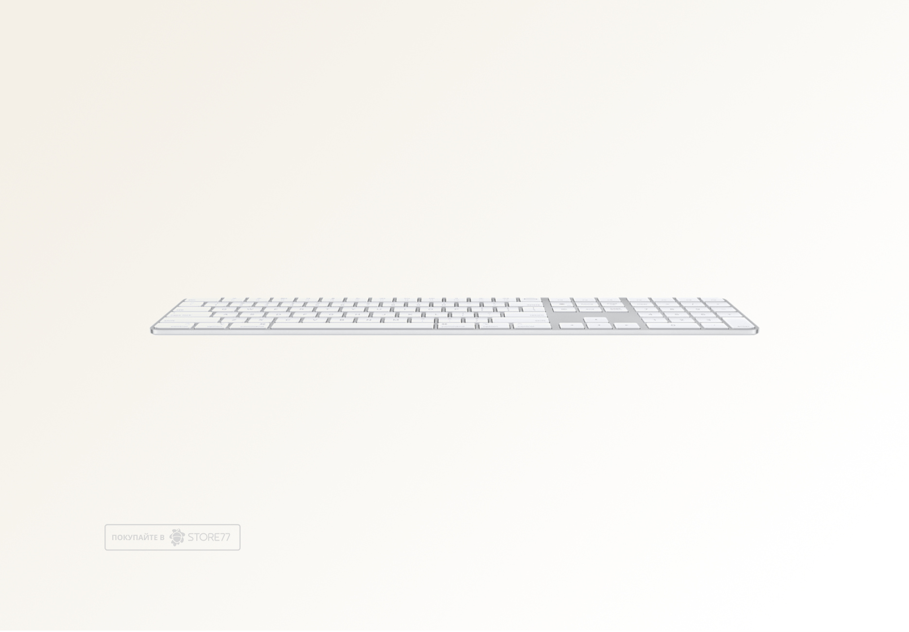 Клавиатура Apple Magic Keyboard Bluetooth с Touch ID и цифровой панелью (Белая)