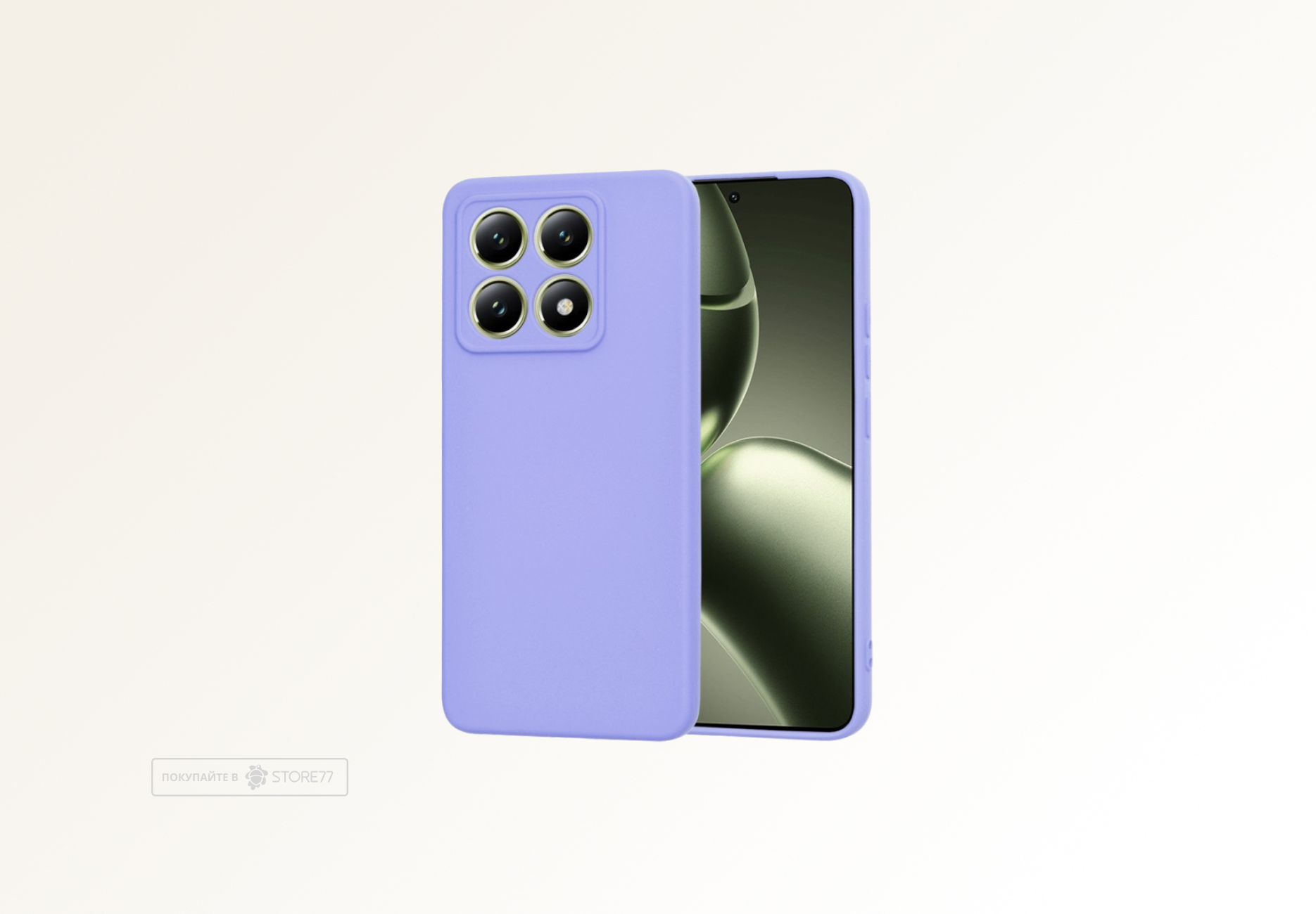 Чехол силиконовый для Xiaomi 14T (Лаванда)