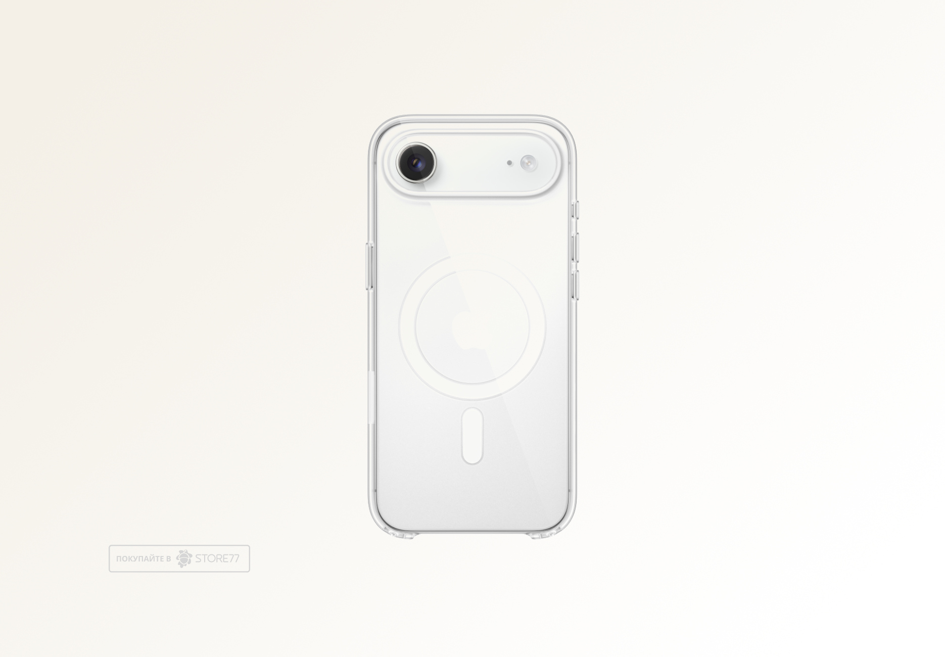 Чехол Apple MagSafe для iPhone Air, цвет: прозрачный (Frost)