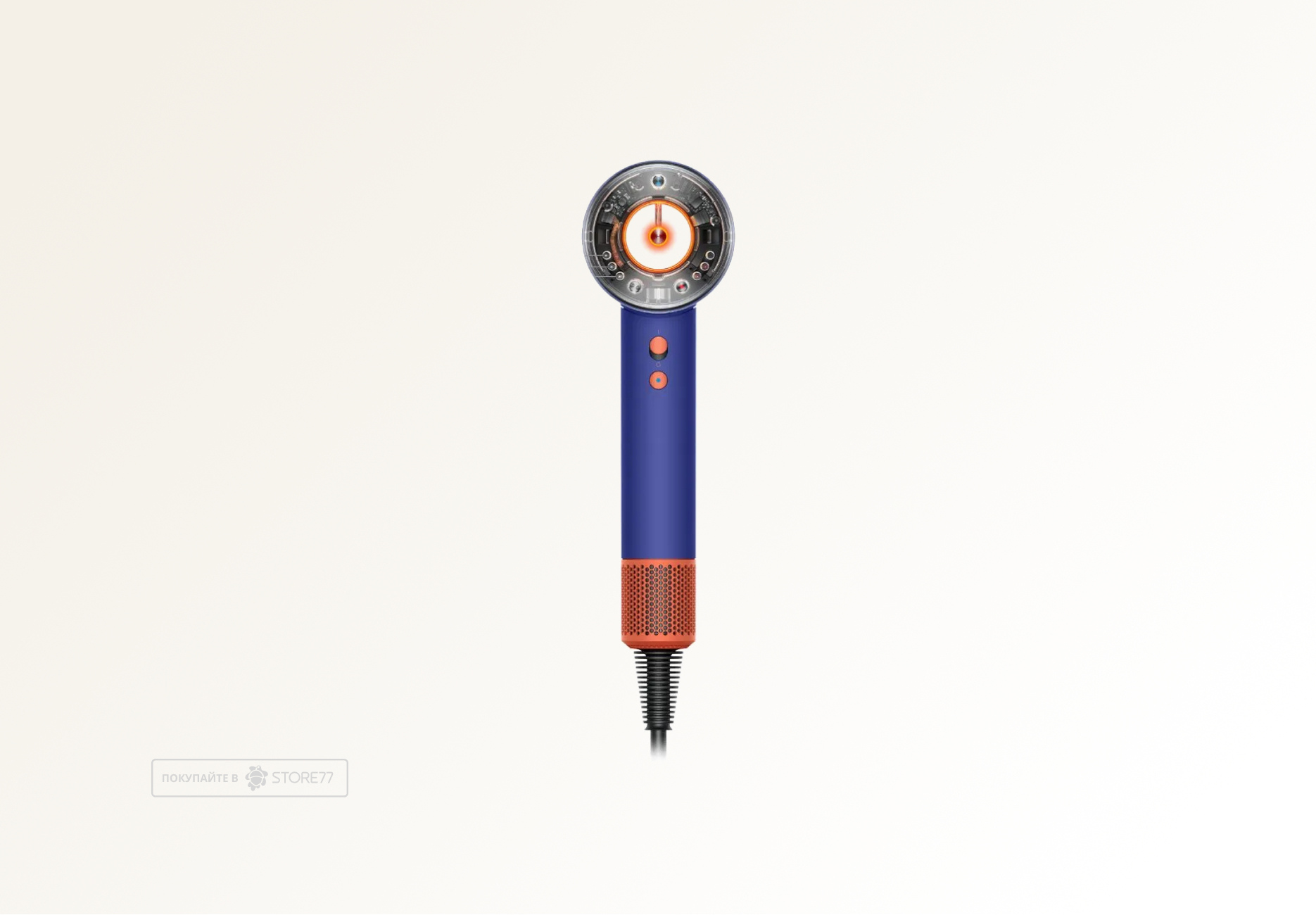 Фен Dyson Supersonic Nural HD16 для кудрявых волос (Curly+Coily), цвет: синий/топаз (Vinca Blue/Topaz) вилка EU
