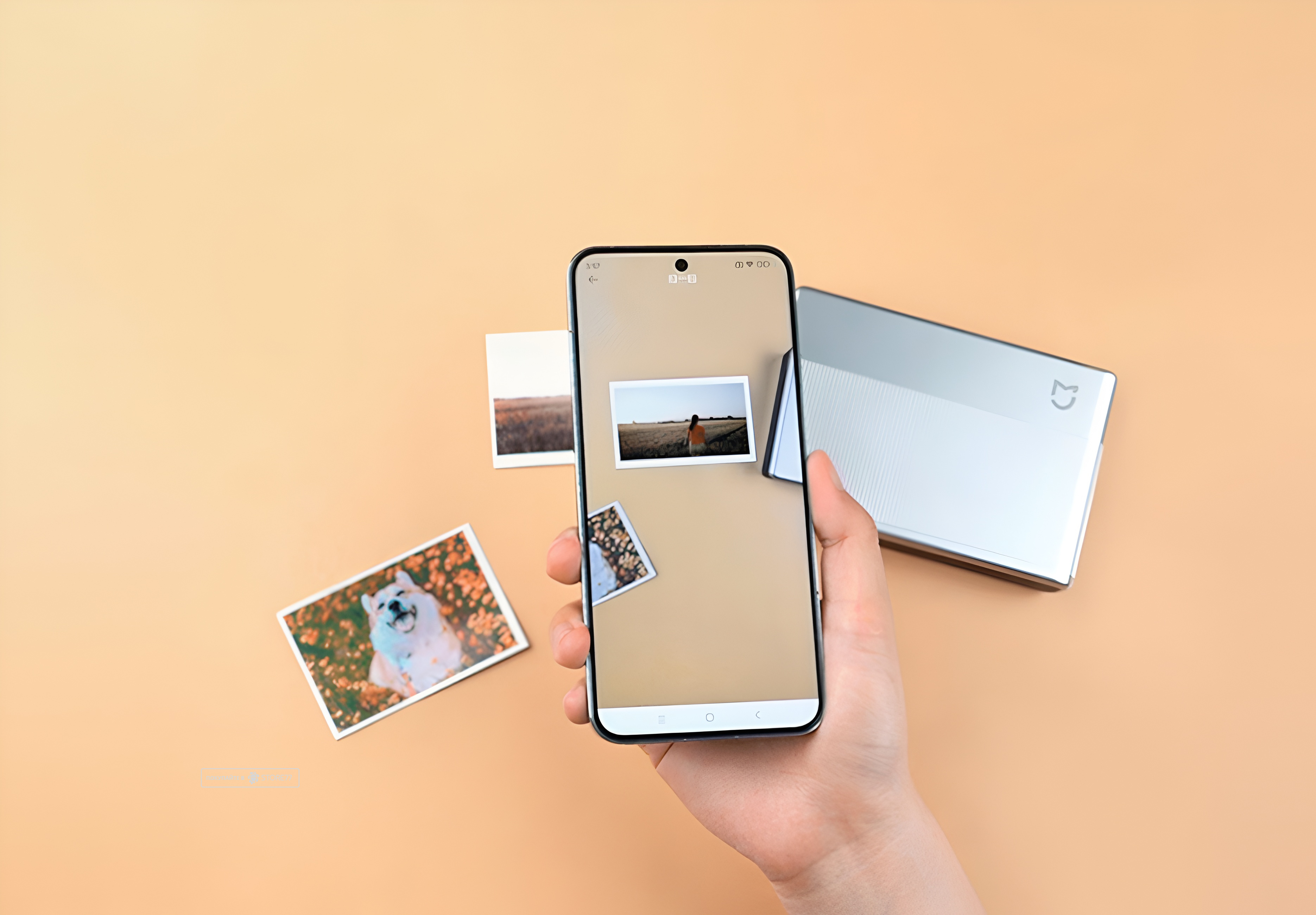 Фотопринтер Xiaomi Portable Photo Printer 1S (Cеребристый)