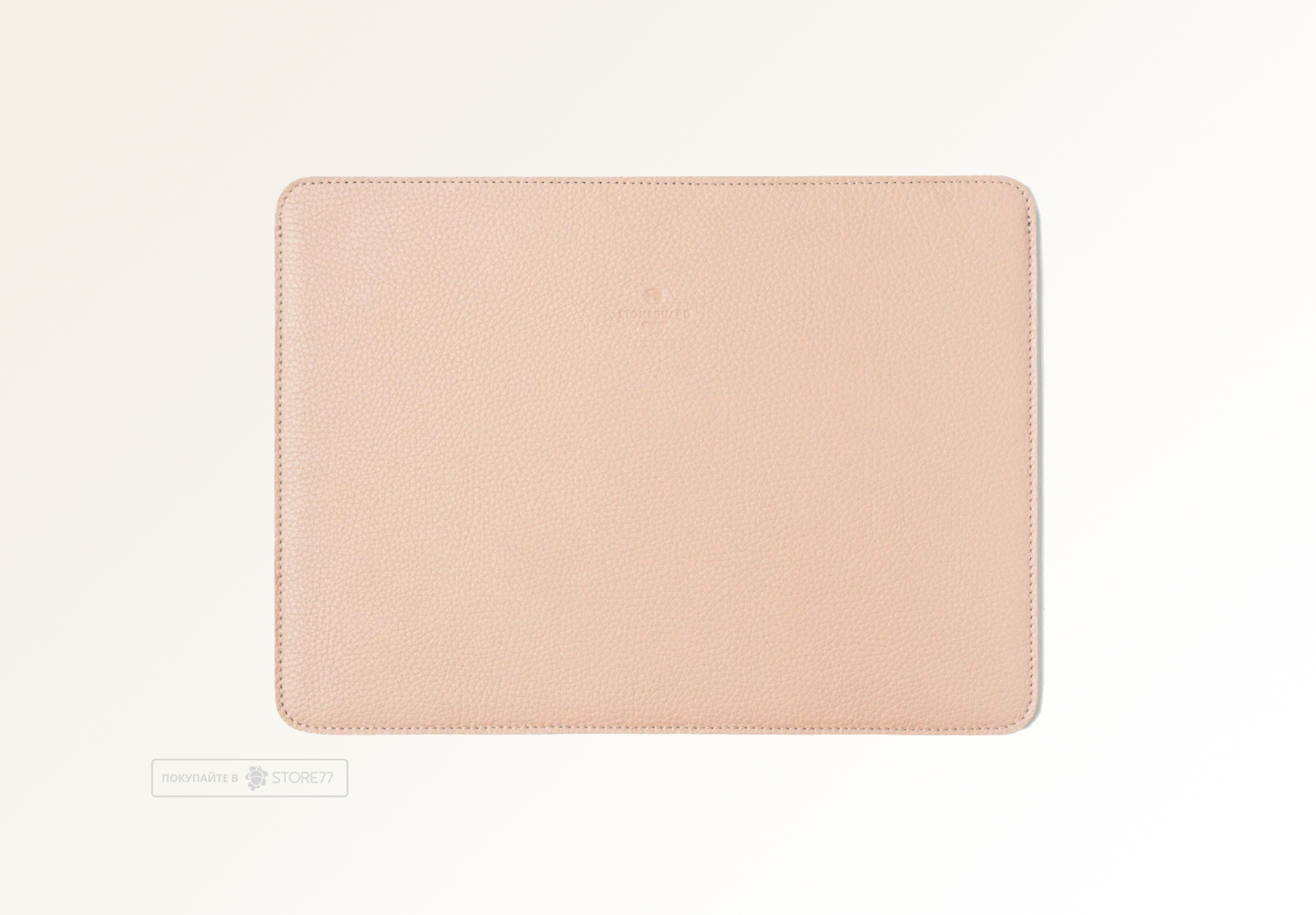 Чехол кожаный Stoneguard 510 для Macbook Air/Pro 13" (Розовый)