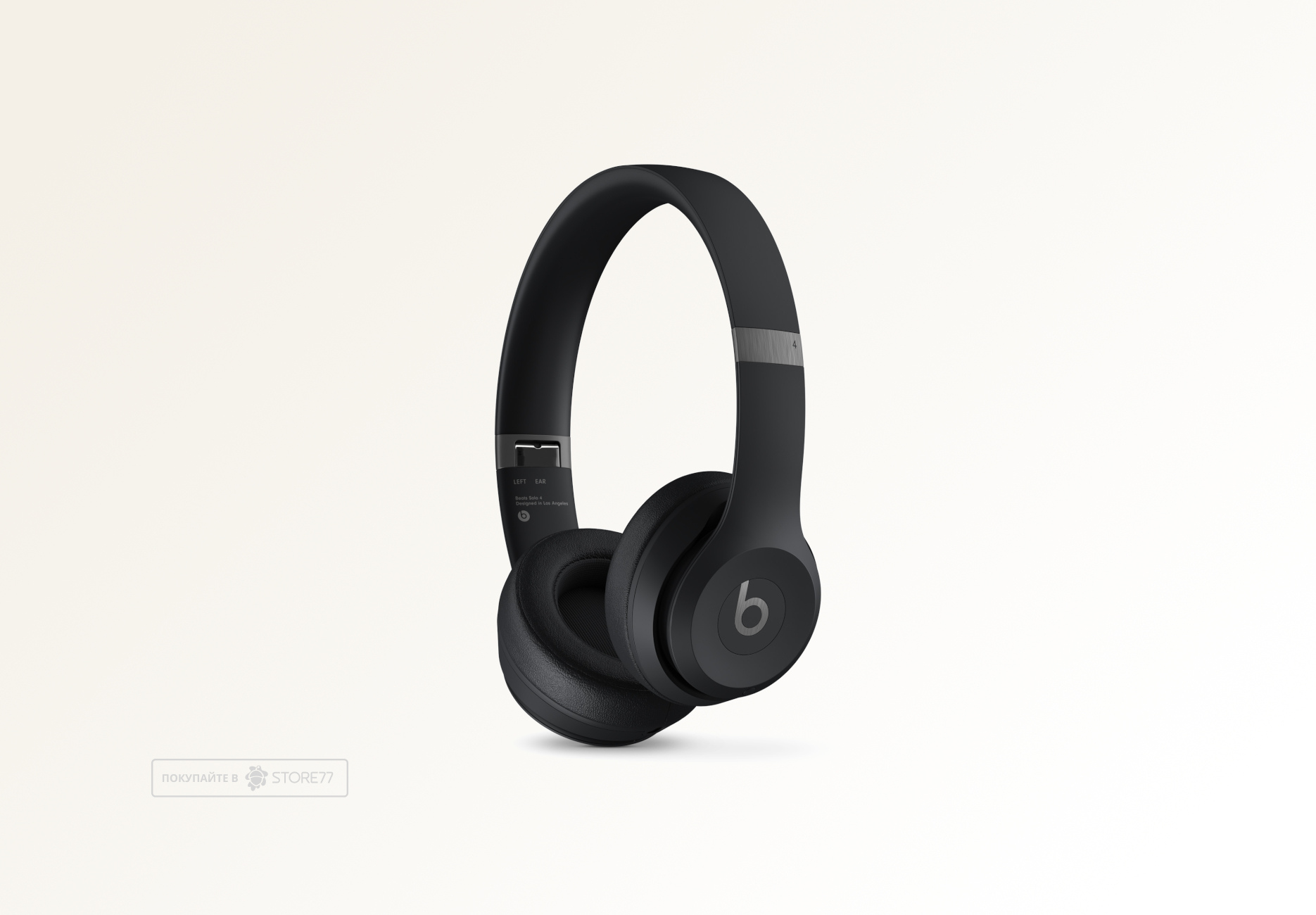 Беспроводные наушники Beats Solo 4 Wireless, цвет: матовый черный (Matte Black)