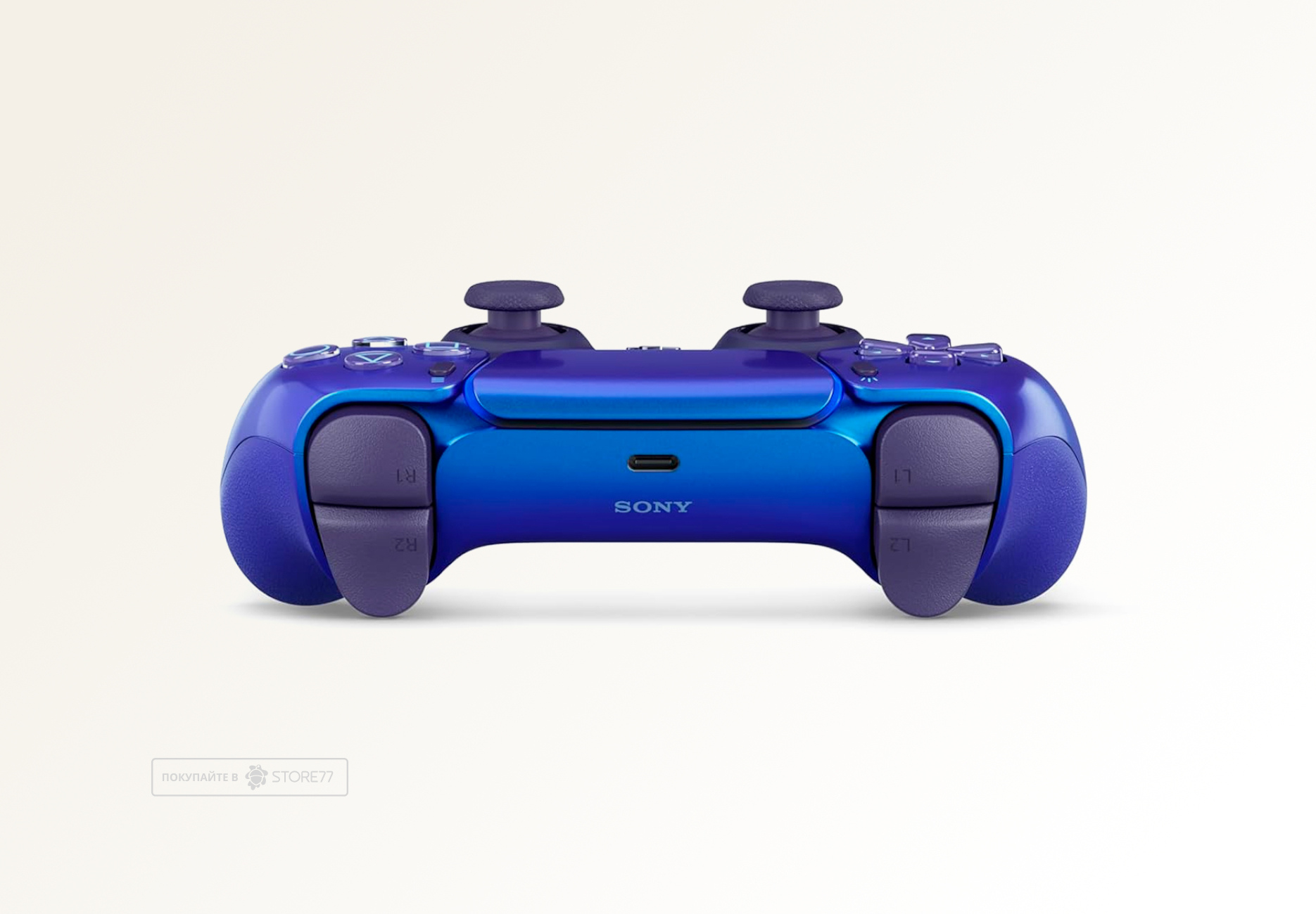 Геймпад Sony DualSense для PlayStation 5 (PS5), цвет: синий хром (Chroma Indigo)