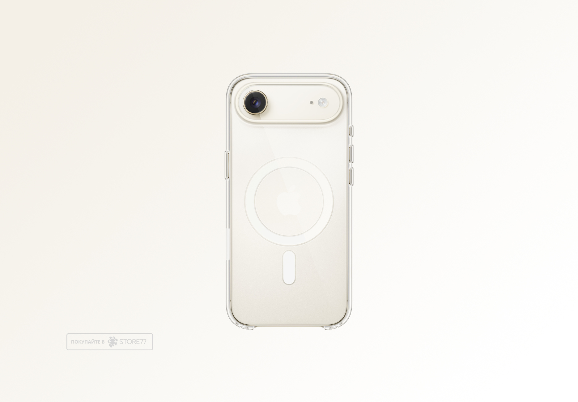 Чехол Apple MagSafe для iPhone Air, цвет: прозрачный (Frost)