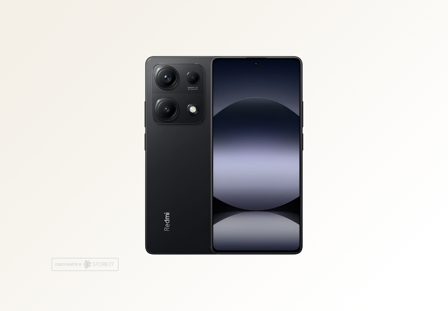 Телефон Xiaomi Redmi Note 14S 8/256 ГБ, цвет: полуночно-черный (Midnight Black)