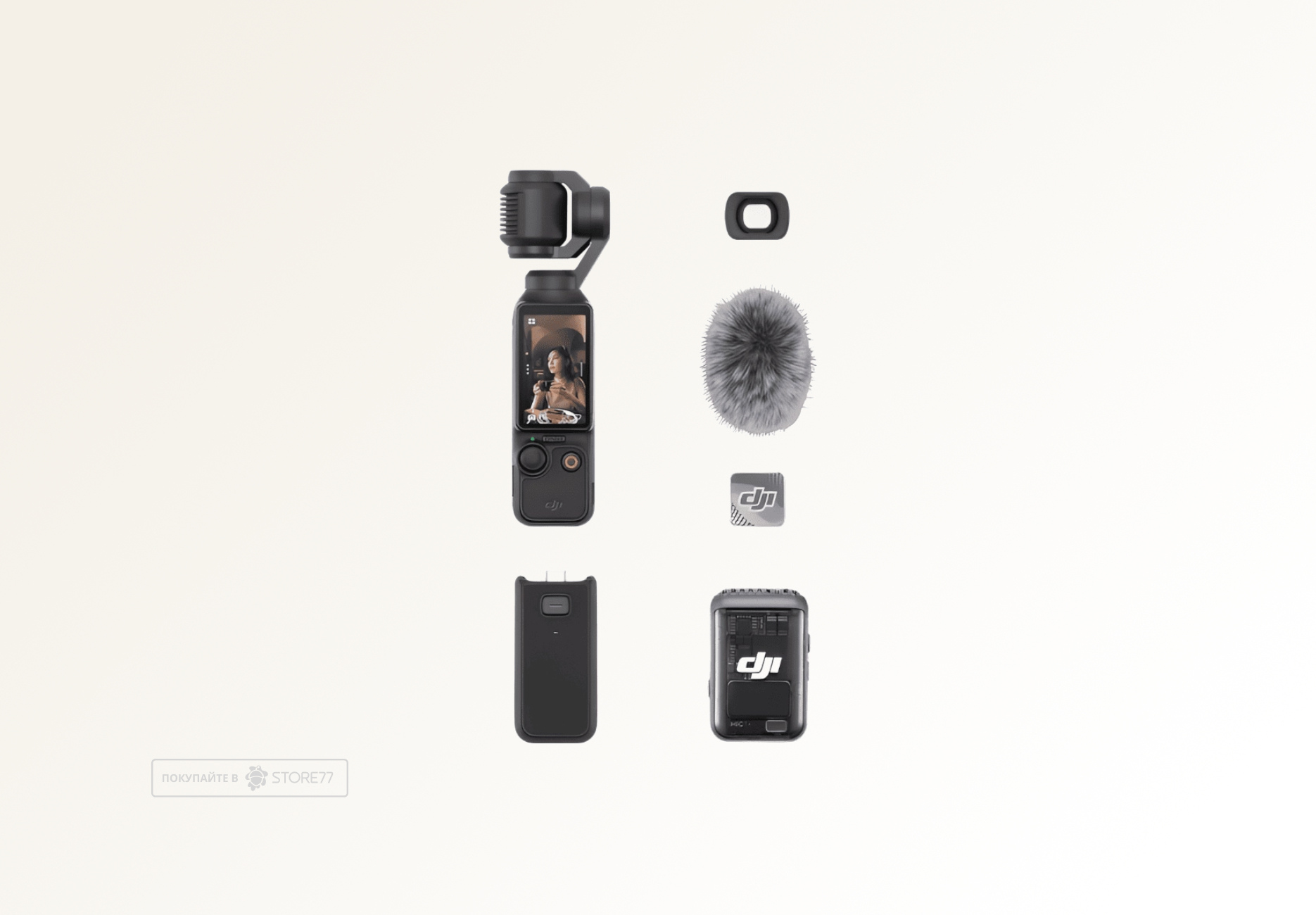 Экшн-камера DJI Osmo Pocket 3 Creator Combo цвет: черный (Black)