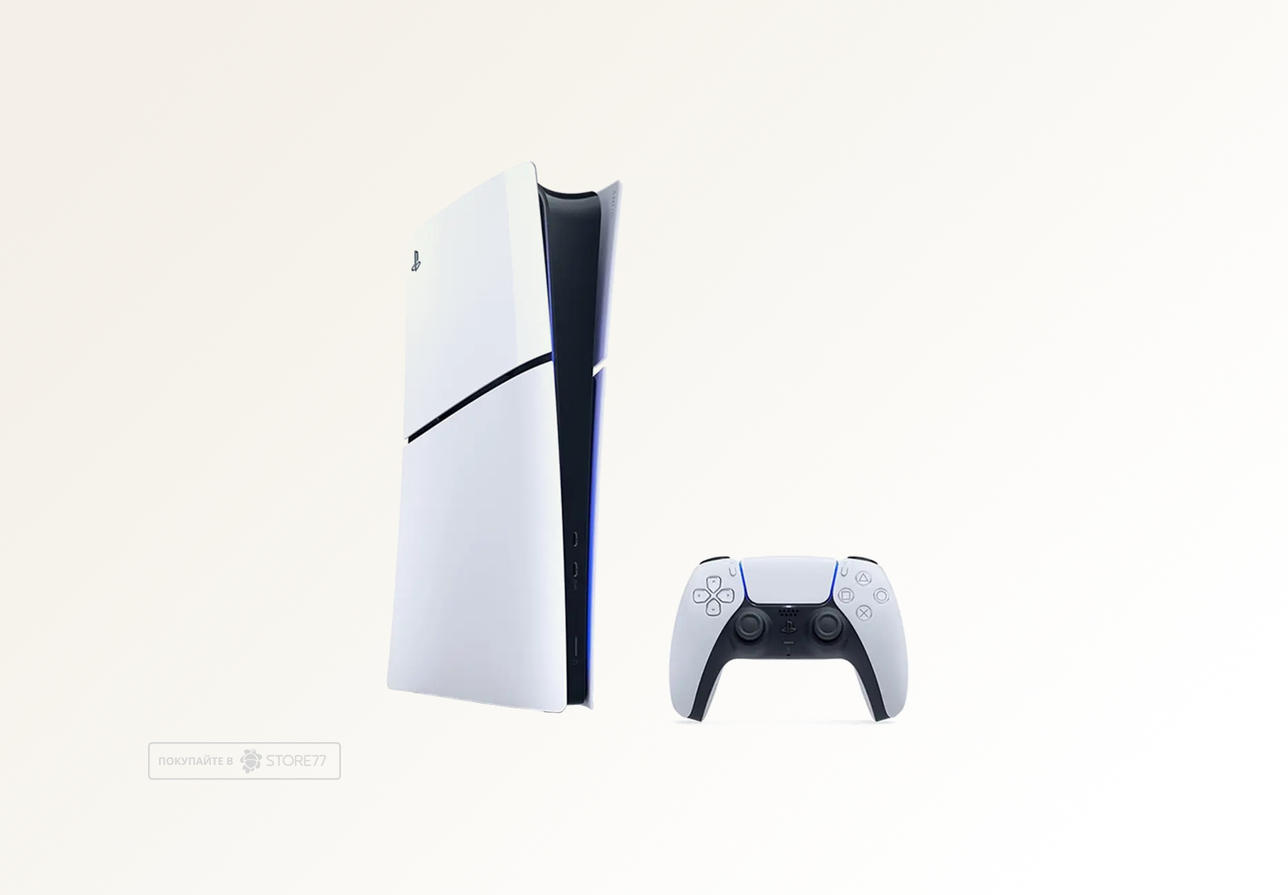 Игровая приставка Sony Playstation 5 Slim 825 ГБ версия без дисковода (Digital Edition) (Белая)