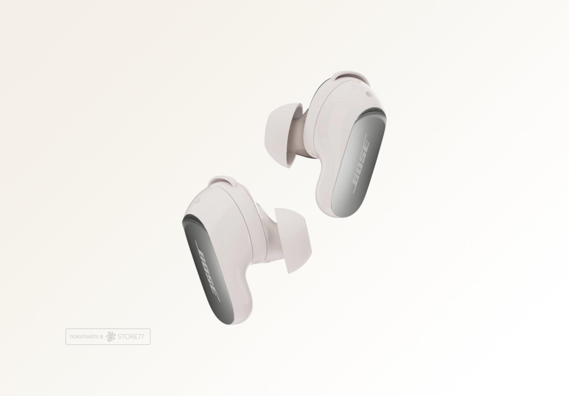 Беспроводные наушники Bose QuietComfort Ultra Earbuds 2nd Gen, цвет: белый дым (White Smoke)
