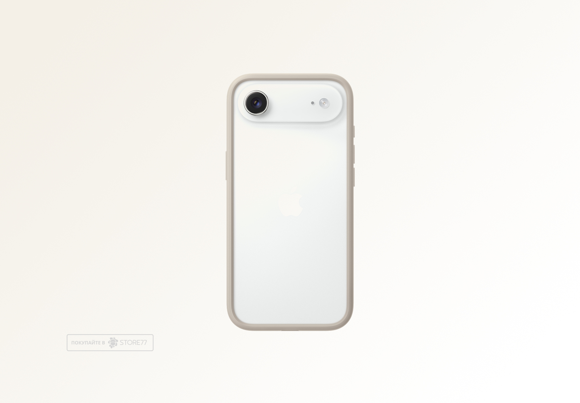 Чехол Apple Bumper для iPhone Air, цвет: бежевый (Tan)