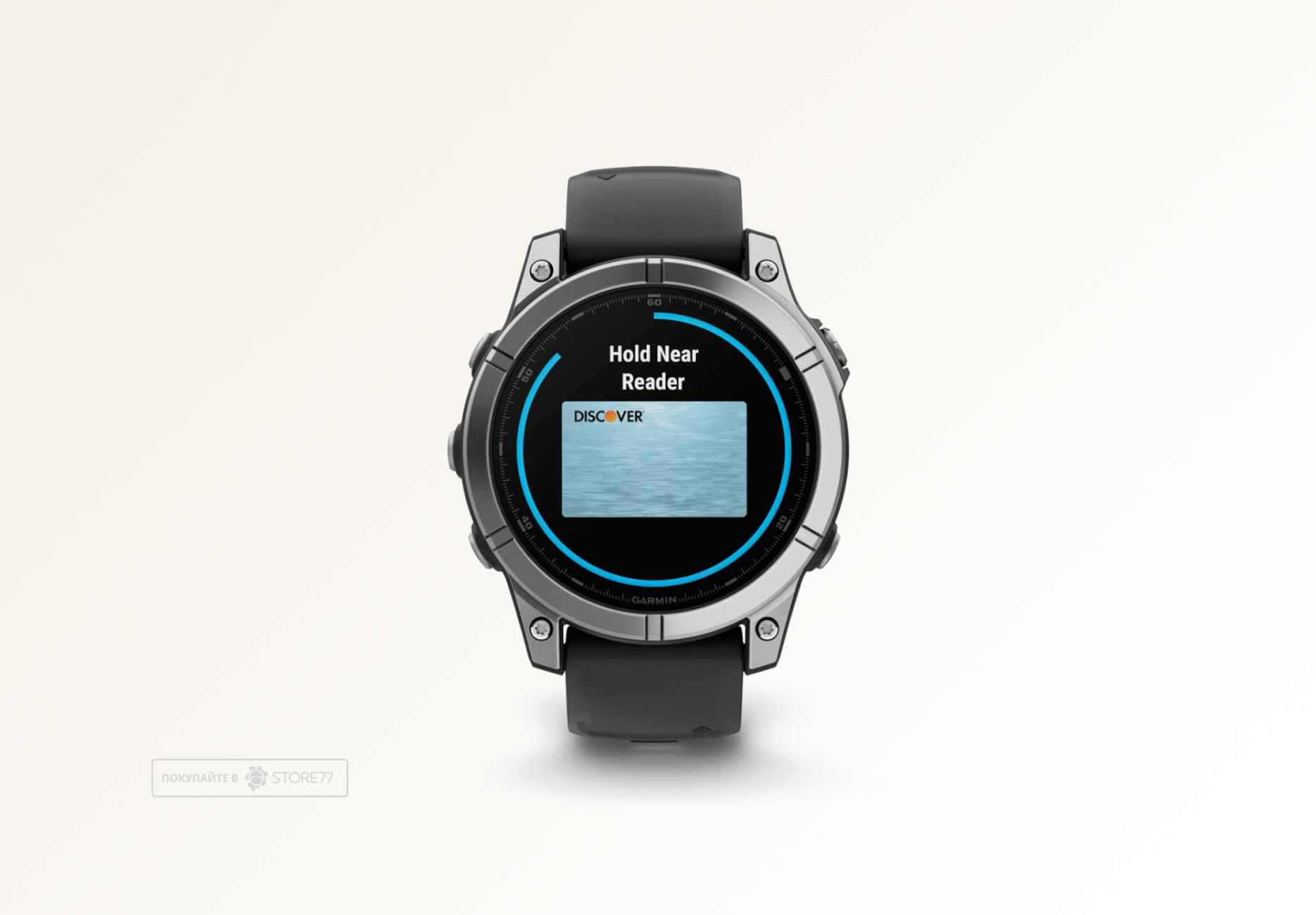 Умные часы Garmin Fenix E 47 мм, AMOLED, корпус: серебристый (Silver), с черным силиконовым ремешком
