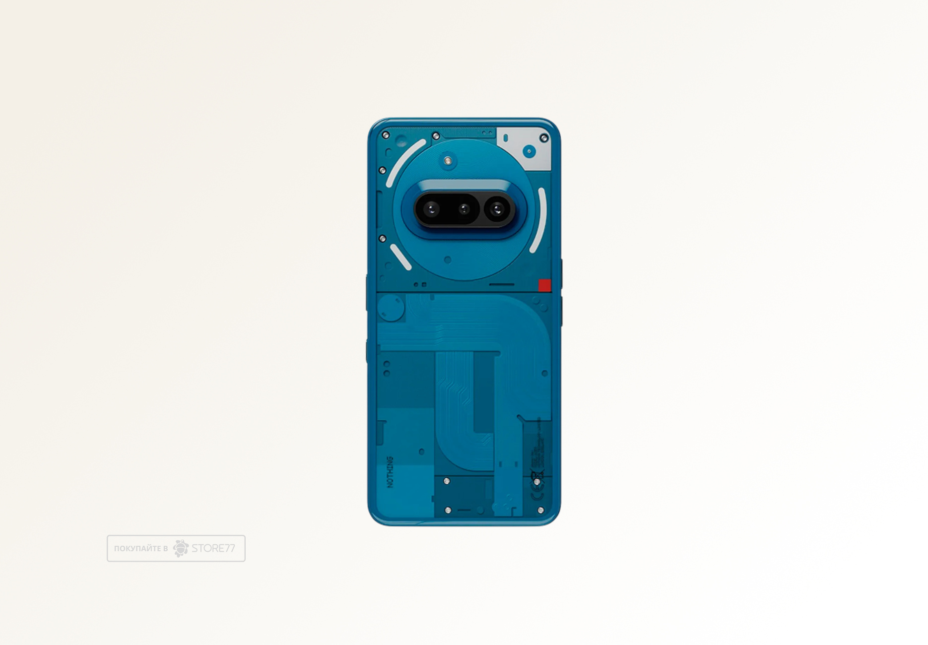 Телефон Nothing Phone (3a) 12/256 ГБ (Синий)
