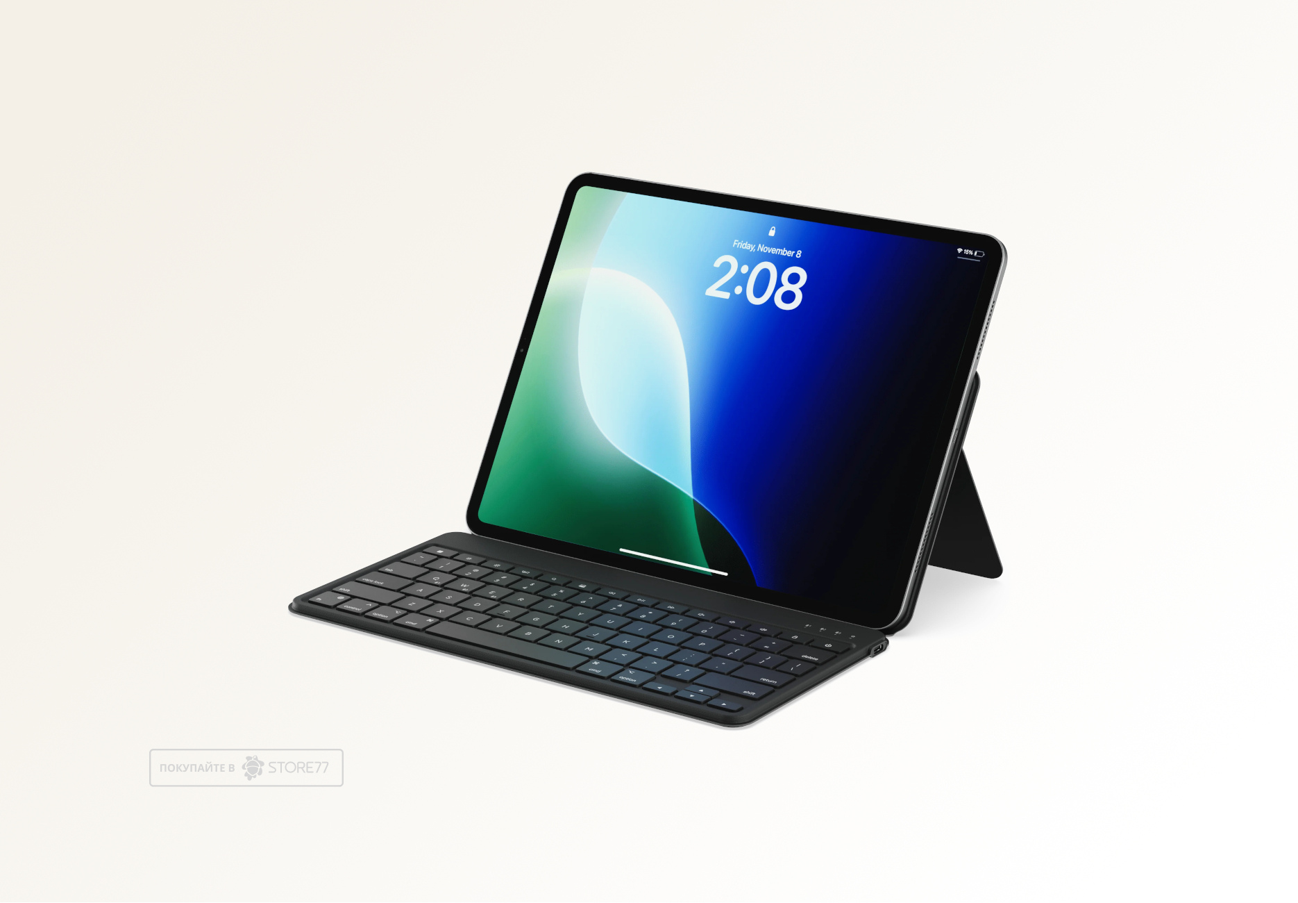 Клавиатура беспроводная Satechi OntheGo Bluetooth Keyboard с подставкой (Черная)