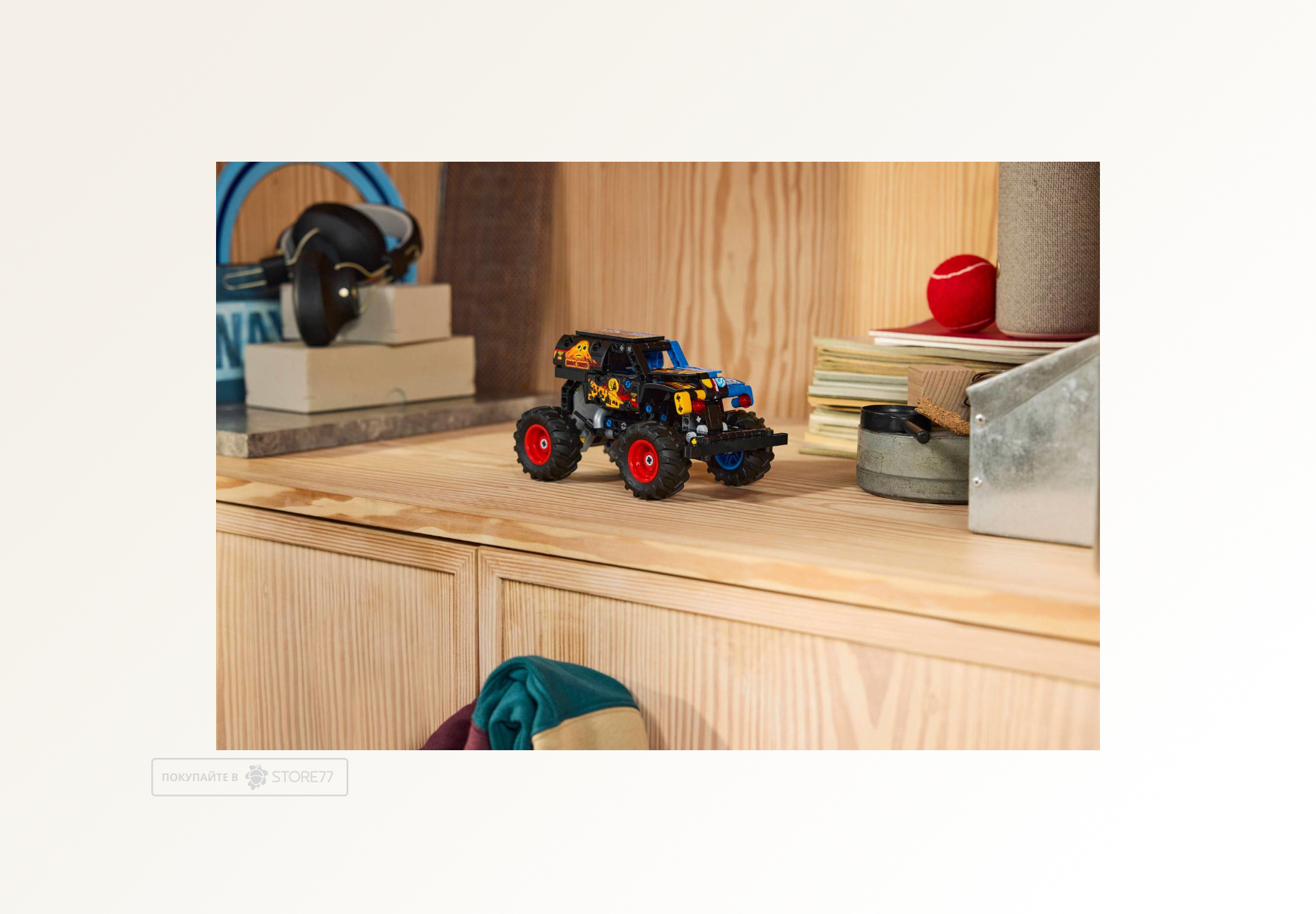 Конструктор LEGO Technic 42219 Monster Jam Grave Digger Огонь и Лёд