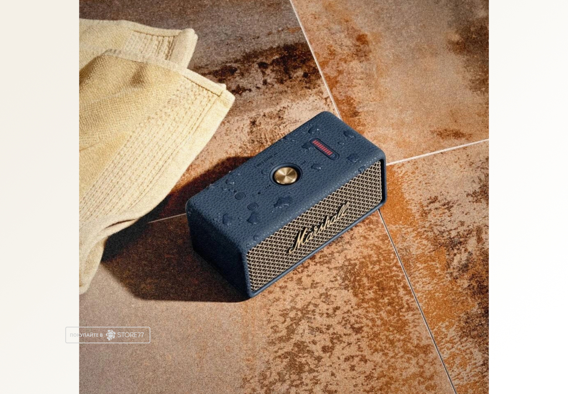 Портативная акустика Marshall Emberton III (Полуночная синяя)