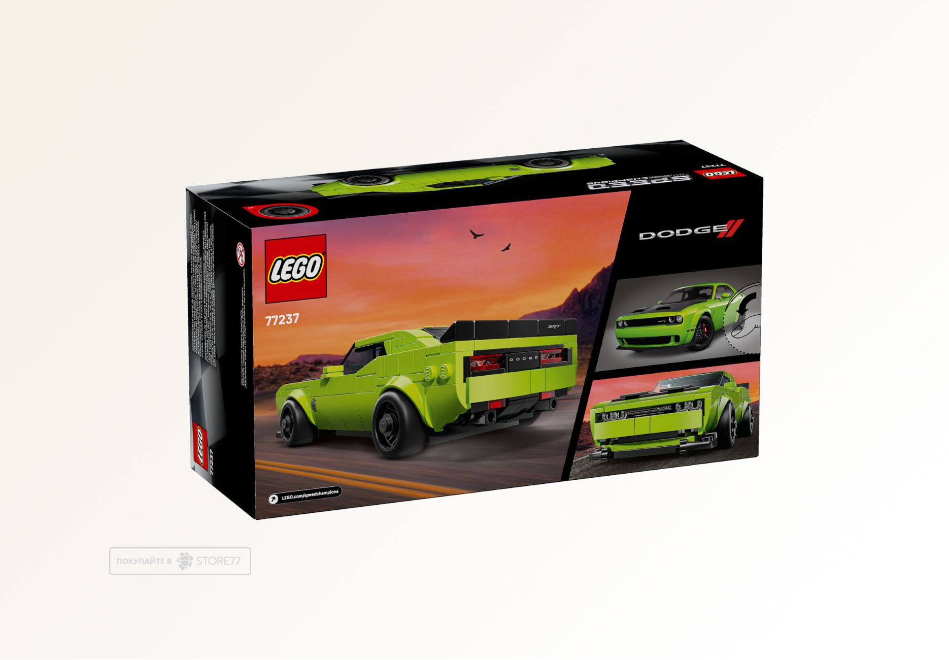 Конструктор LEGO Speed Champions 77237 Dodge Challenger SRT Hellcat