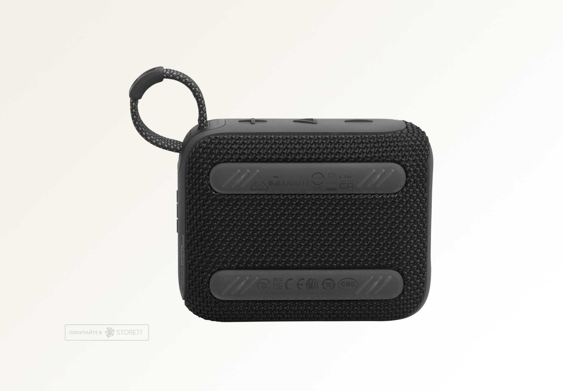 Портативная акустика JBL GO 4 (Черная)
