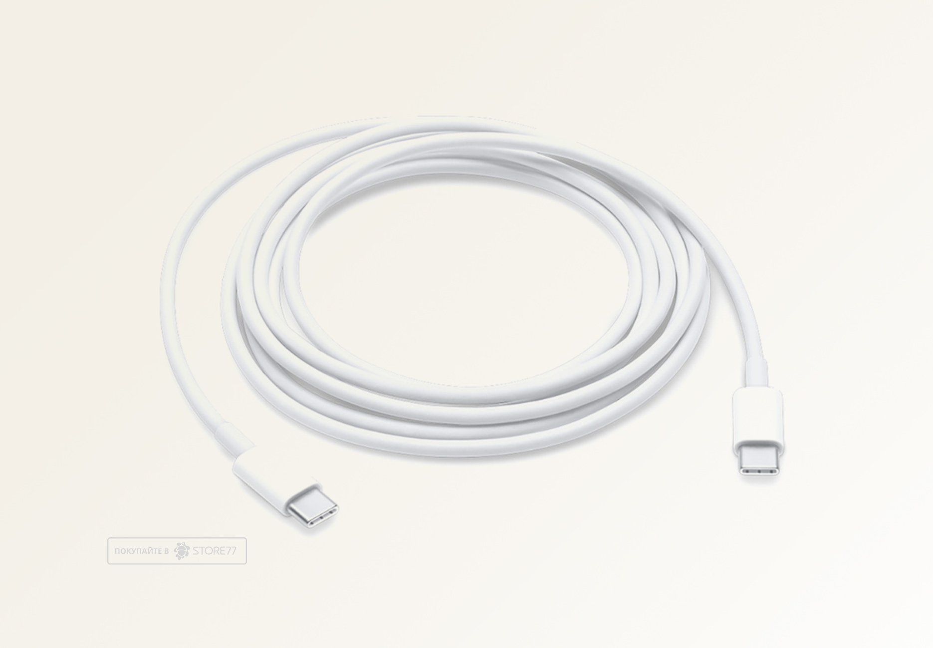Кабель Apple USB-C - USB-C, 2 м (Белый)