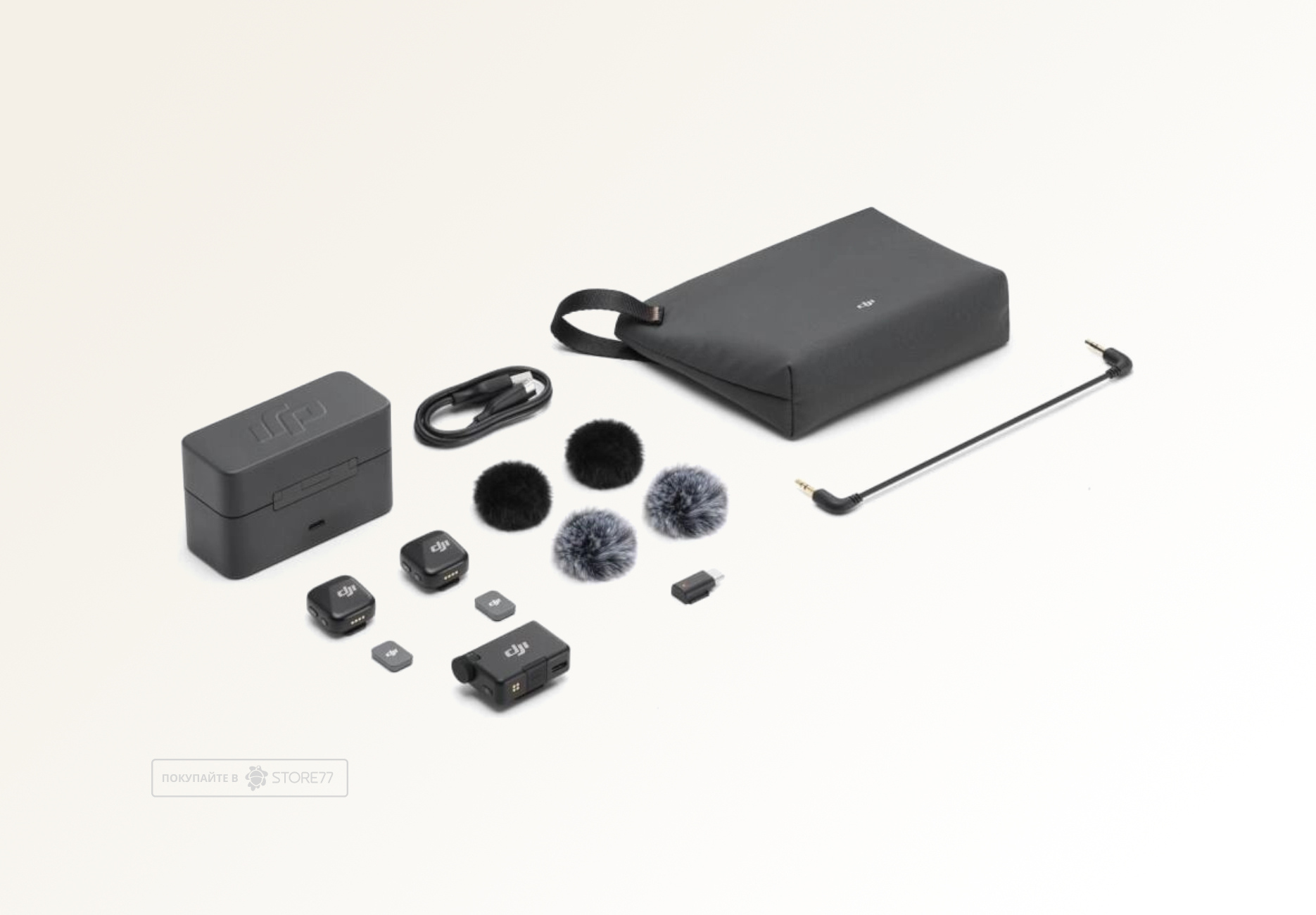 Беспроводной микрофон DJI Mic Mini (2TX + 1RX)