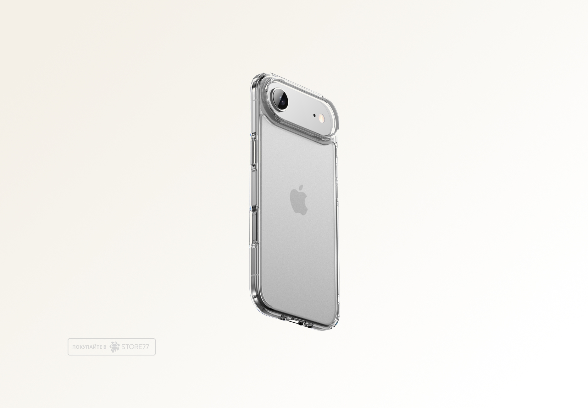 Чехол Gurdini Alba Series для iPhone Air (Белый матовый)