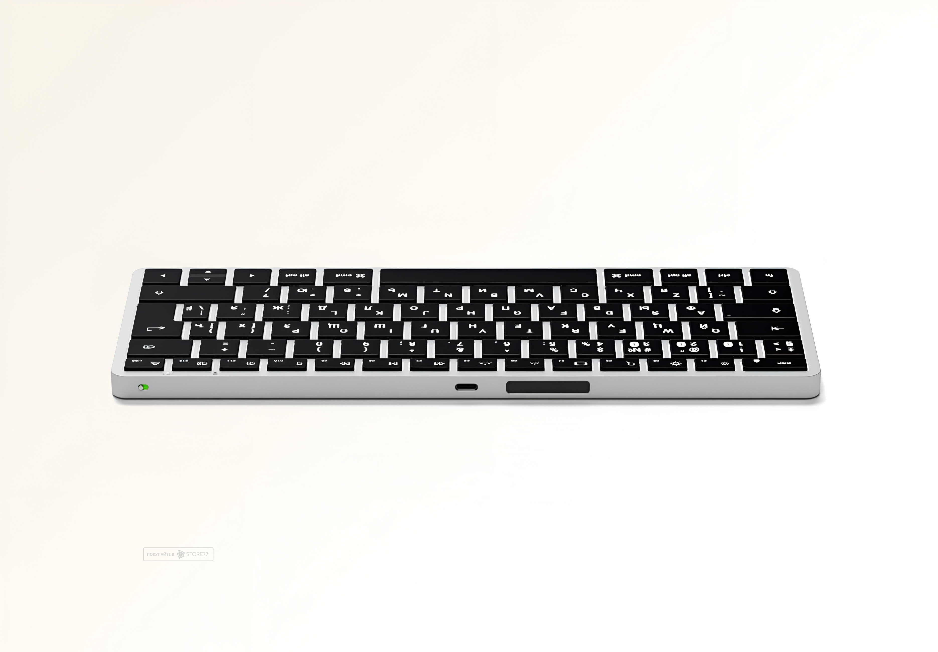 Клавиатура беспроводная Satechi Slim X1, Bluetooth (Серебристая)