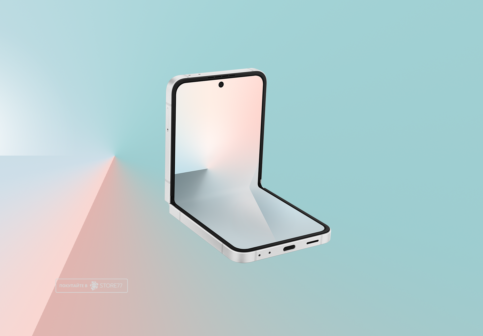 Телефон Samsung Galaxy Z Flip7 FE 8/128 ГБ, цвет: белый (White)