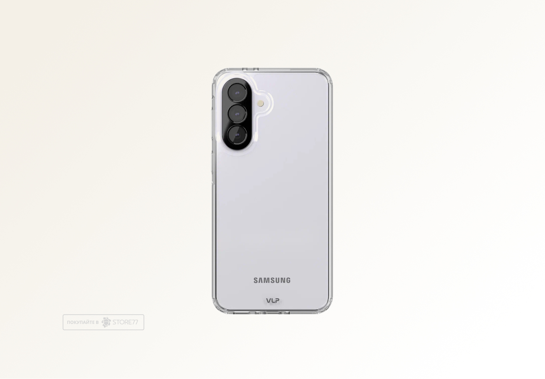 Чехол защитный VLP Crystal Case для Samsung Galaxy A57 (Прозрачный)