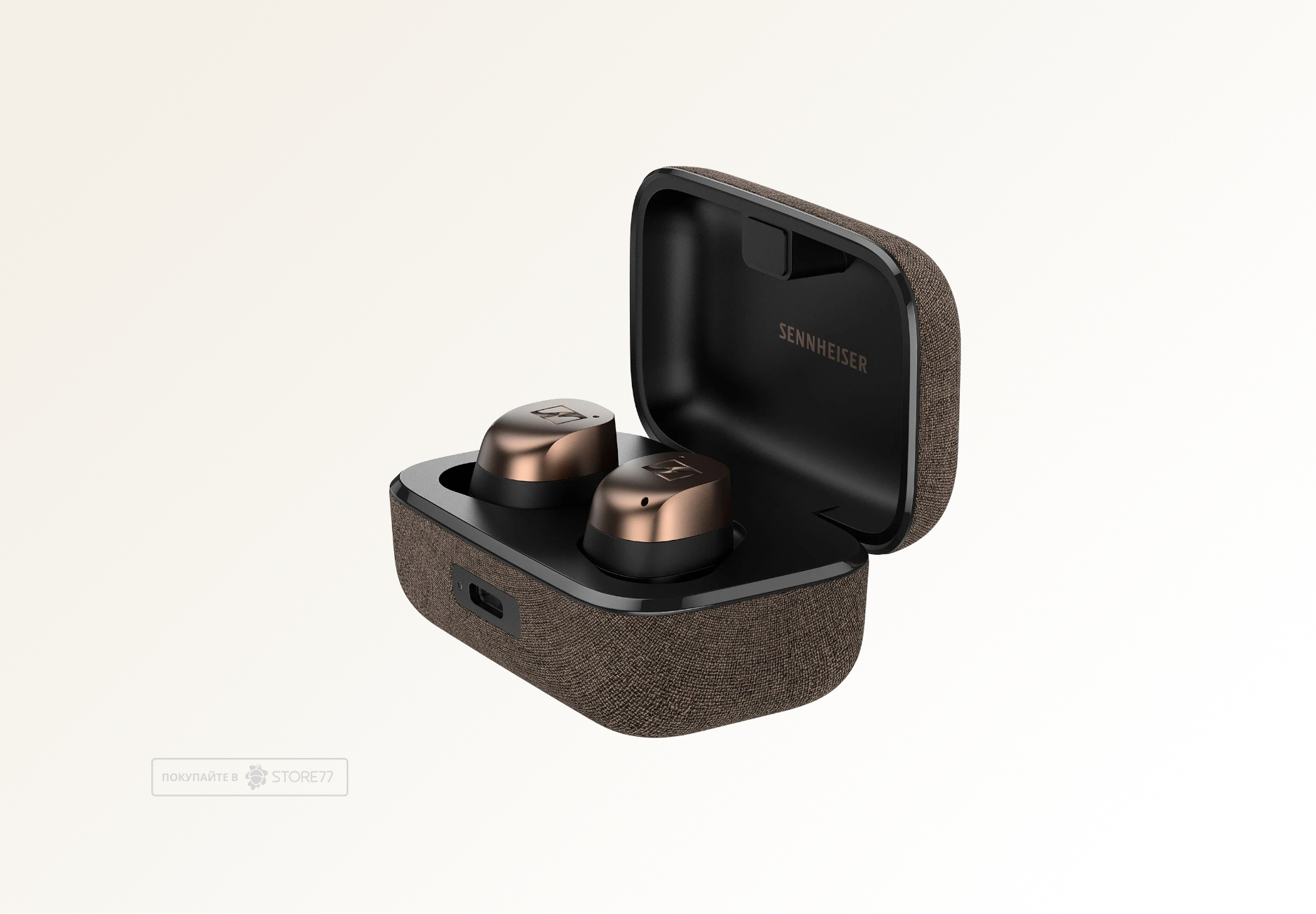 Беспроводные наушники Sennheiser Momentum True Wireless 4, цвет: черный/медный (Black/Cooper)
