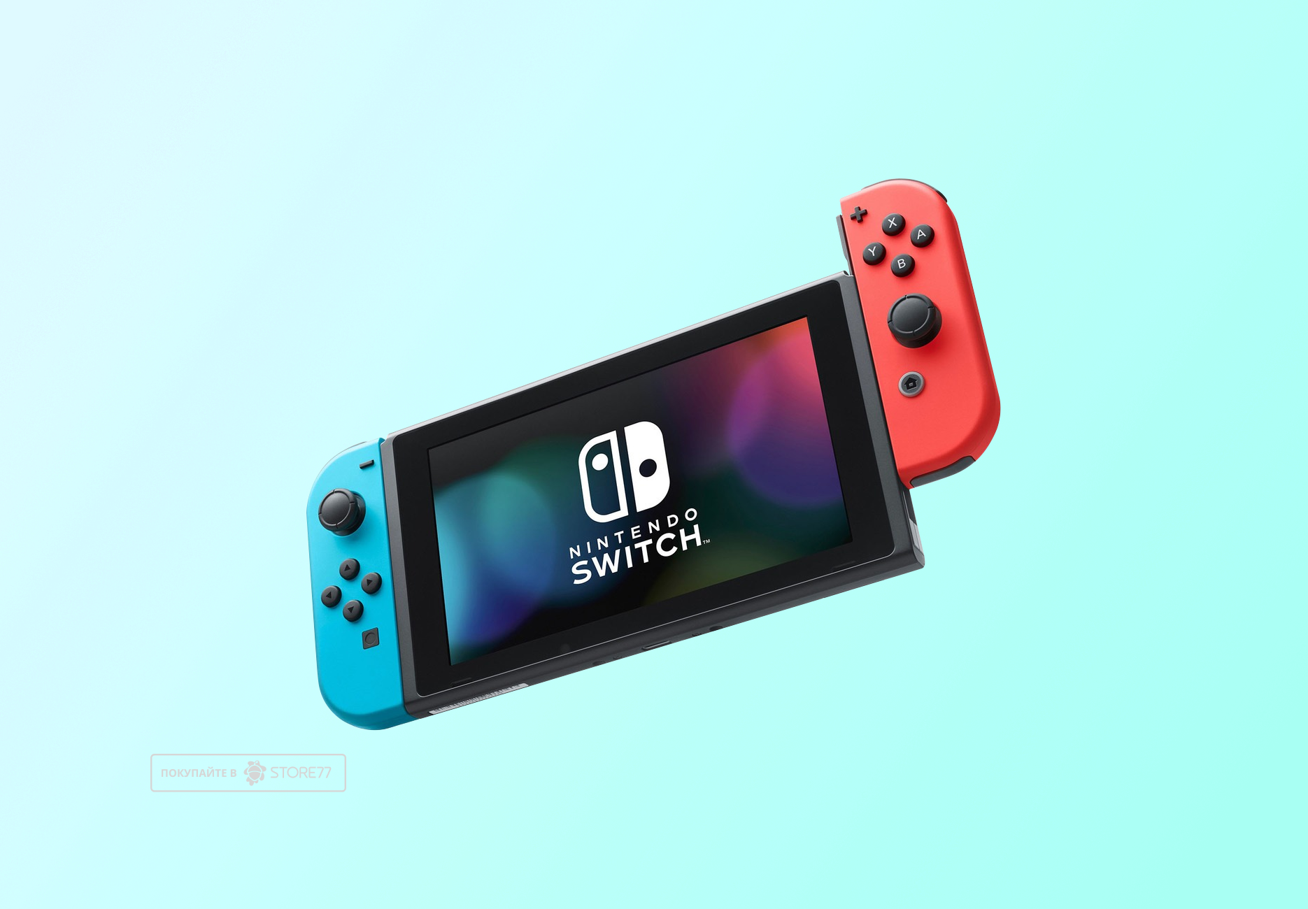 Игровая приставка Nintendo Switch OLED (Синий/Красный)