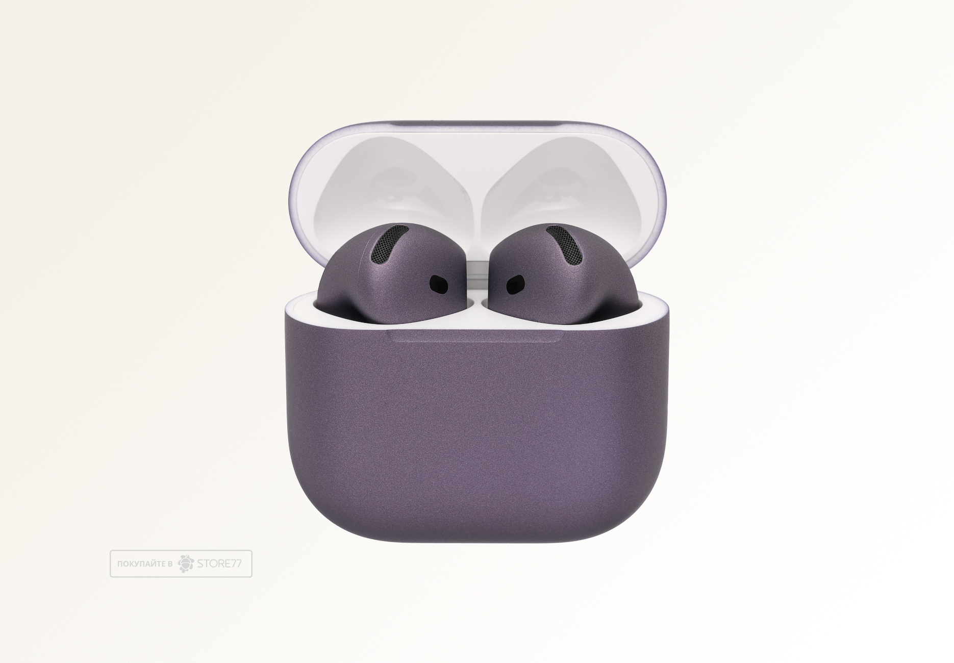 Беспроводные наушники Apple AirPods 4 с шумоподавлением (Глубокий фиолетовый)