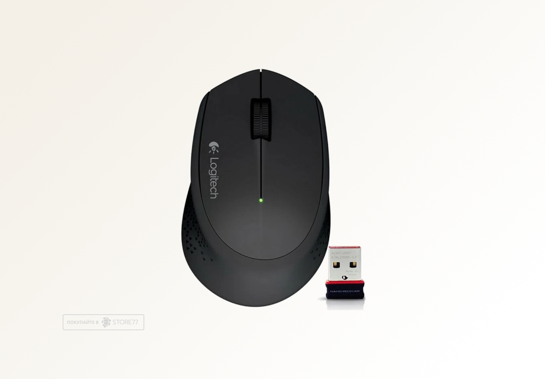 Беспроводная мышь Logitech M280 (Черная)