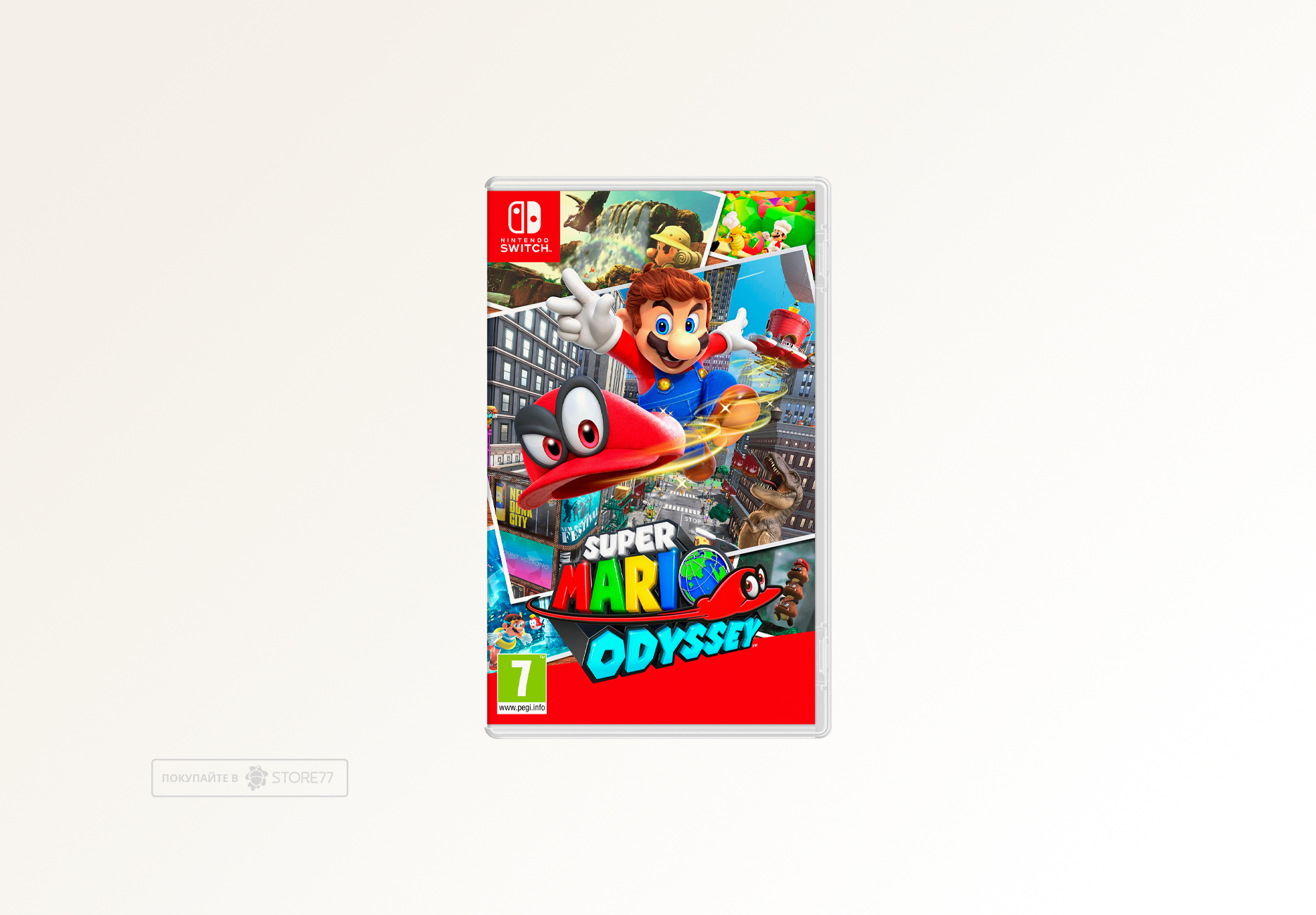 Игра Super Mario Odyssey для Nintendo Switch, русская версия
