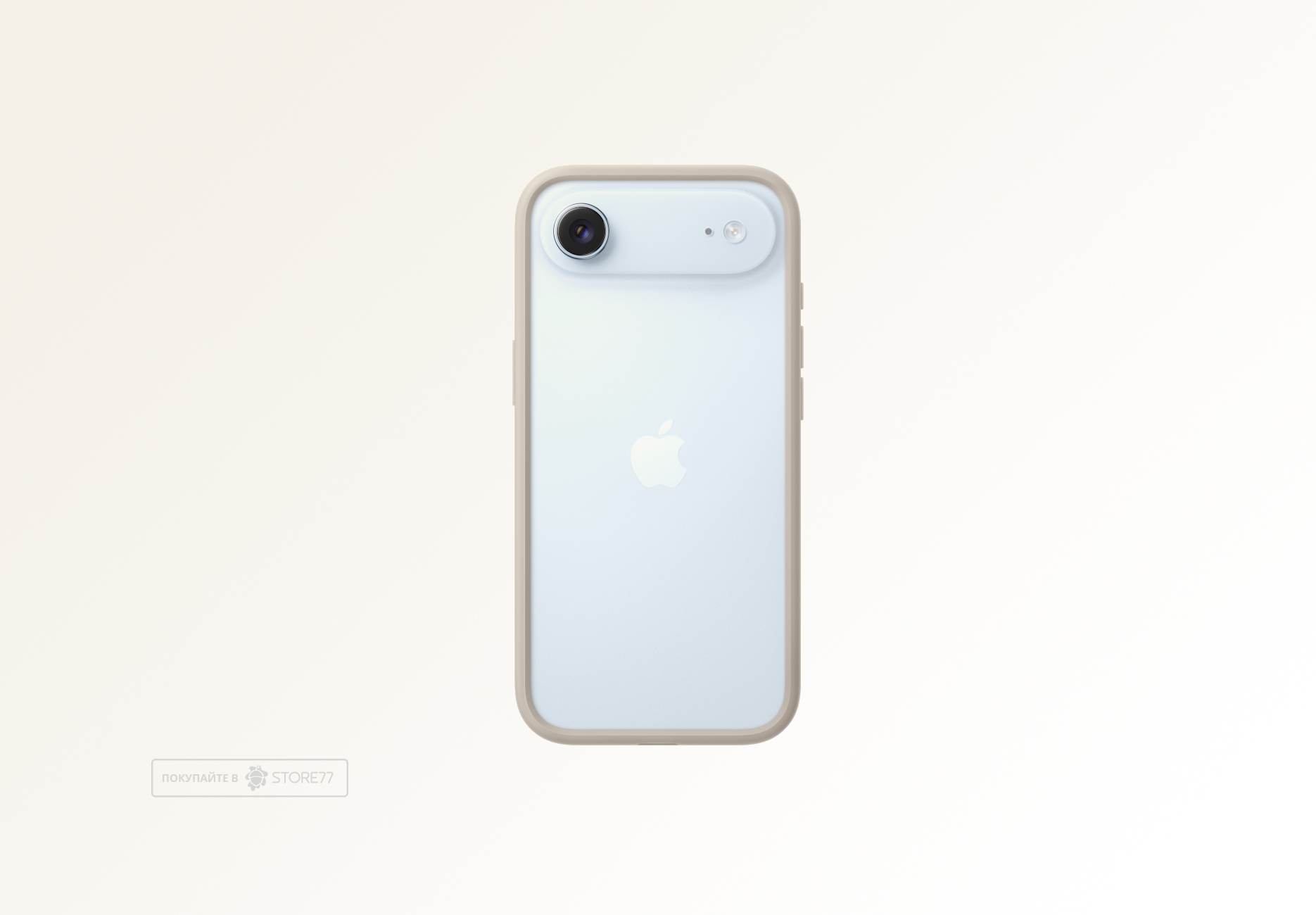 Чехол Apple Bumper для iPhone Air, цвет: бежевый (Tan)