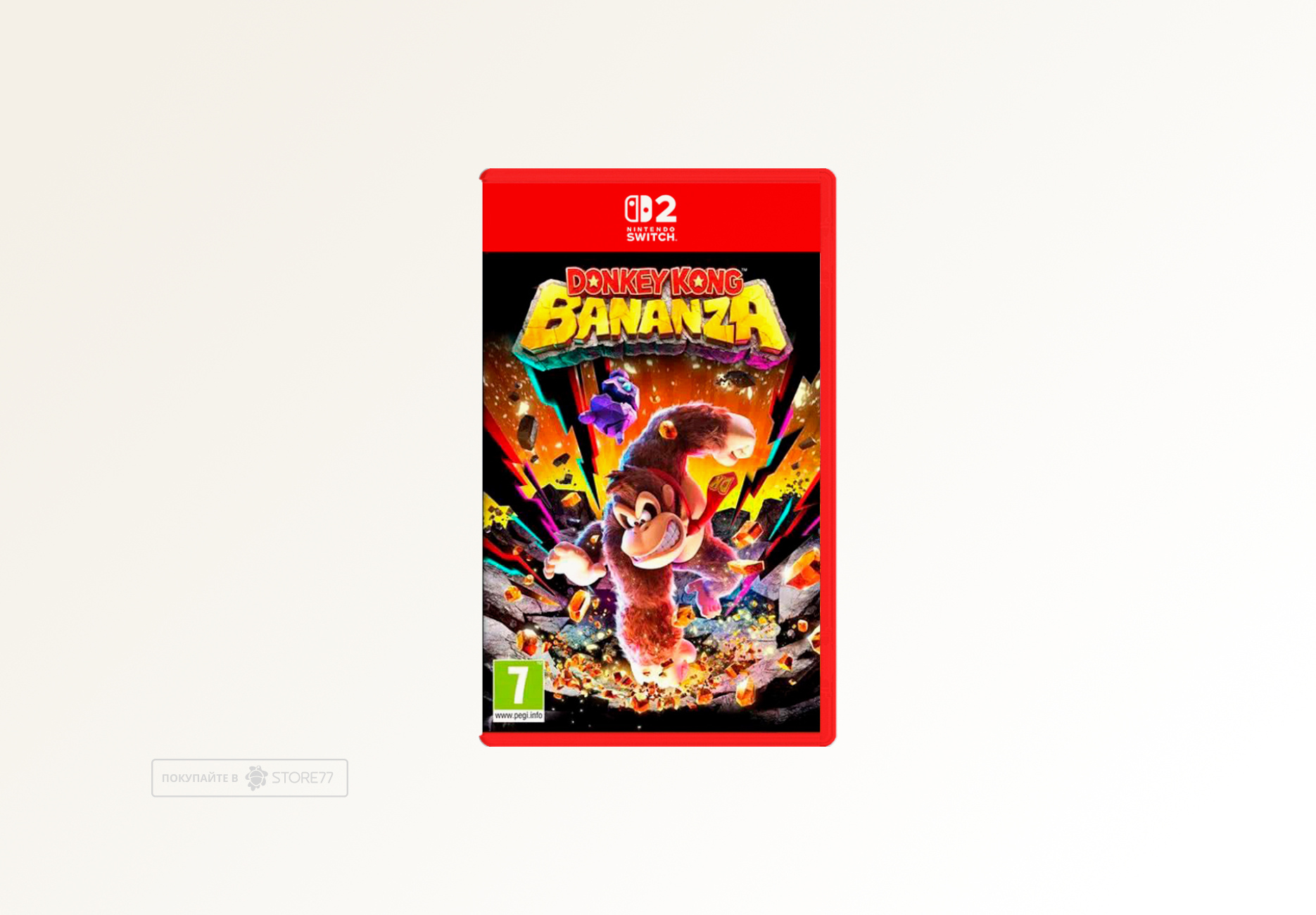 Игра Donkey Kong Bananza для Nintendo Switch 2, русские субтитры