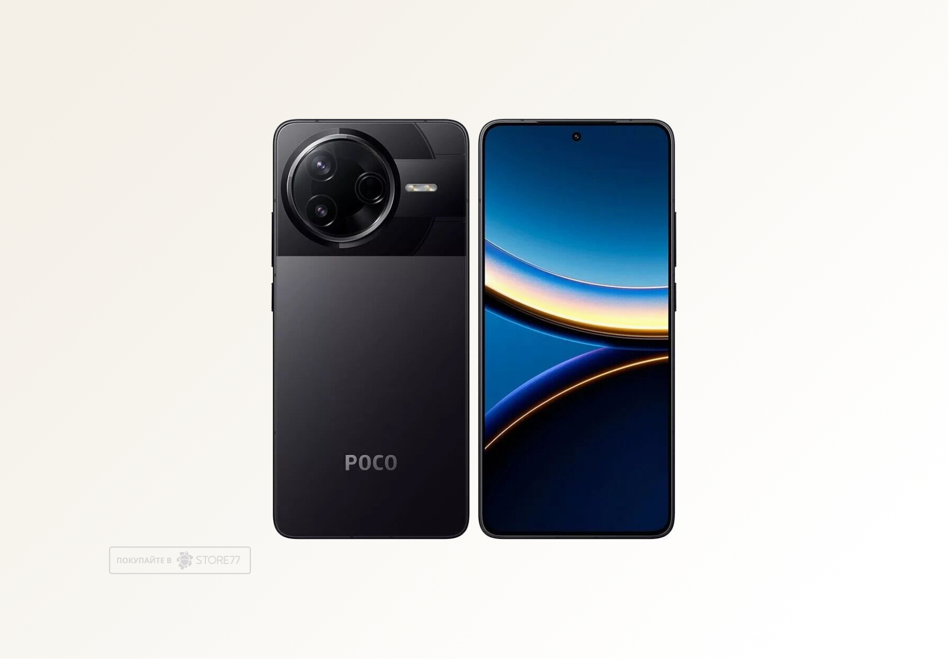 Телефон Poco F7 Pro 12/256 ГБ, цвет: черный (Black)