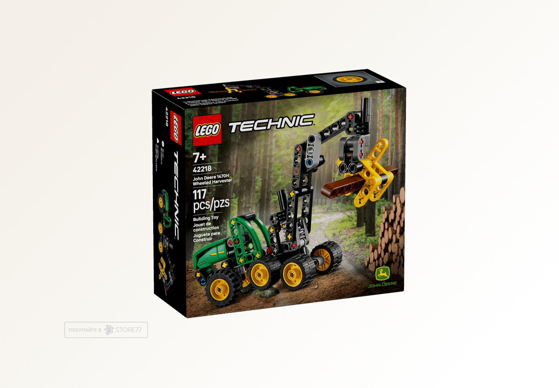 Конструктор LEGO Technic 42218 Колесный комбайн John Deere 170H