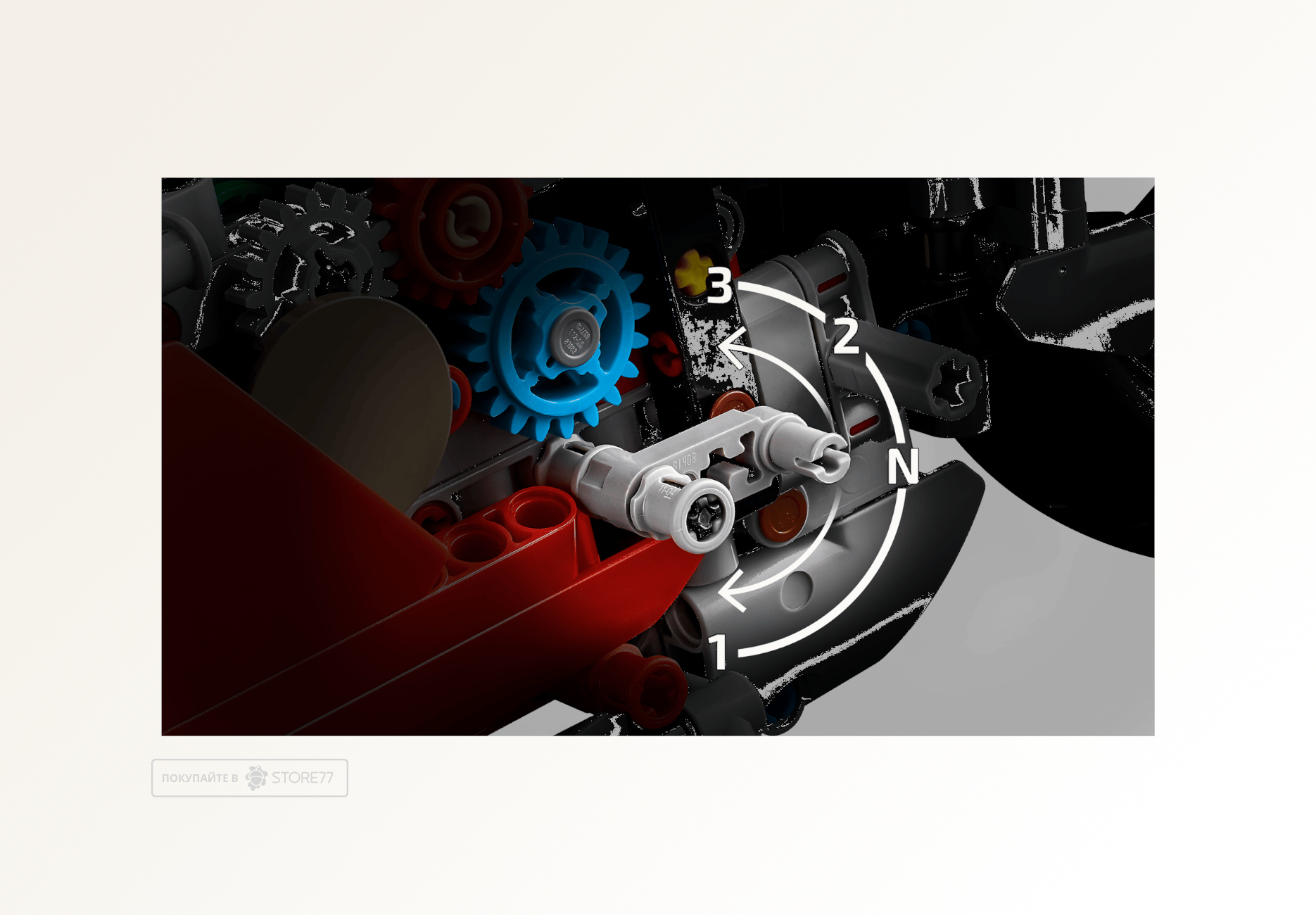 Конструктор LEGO Technic 42202 Мотоцикл Ducati Panigale V4 S